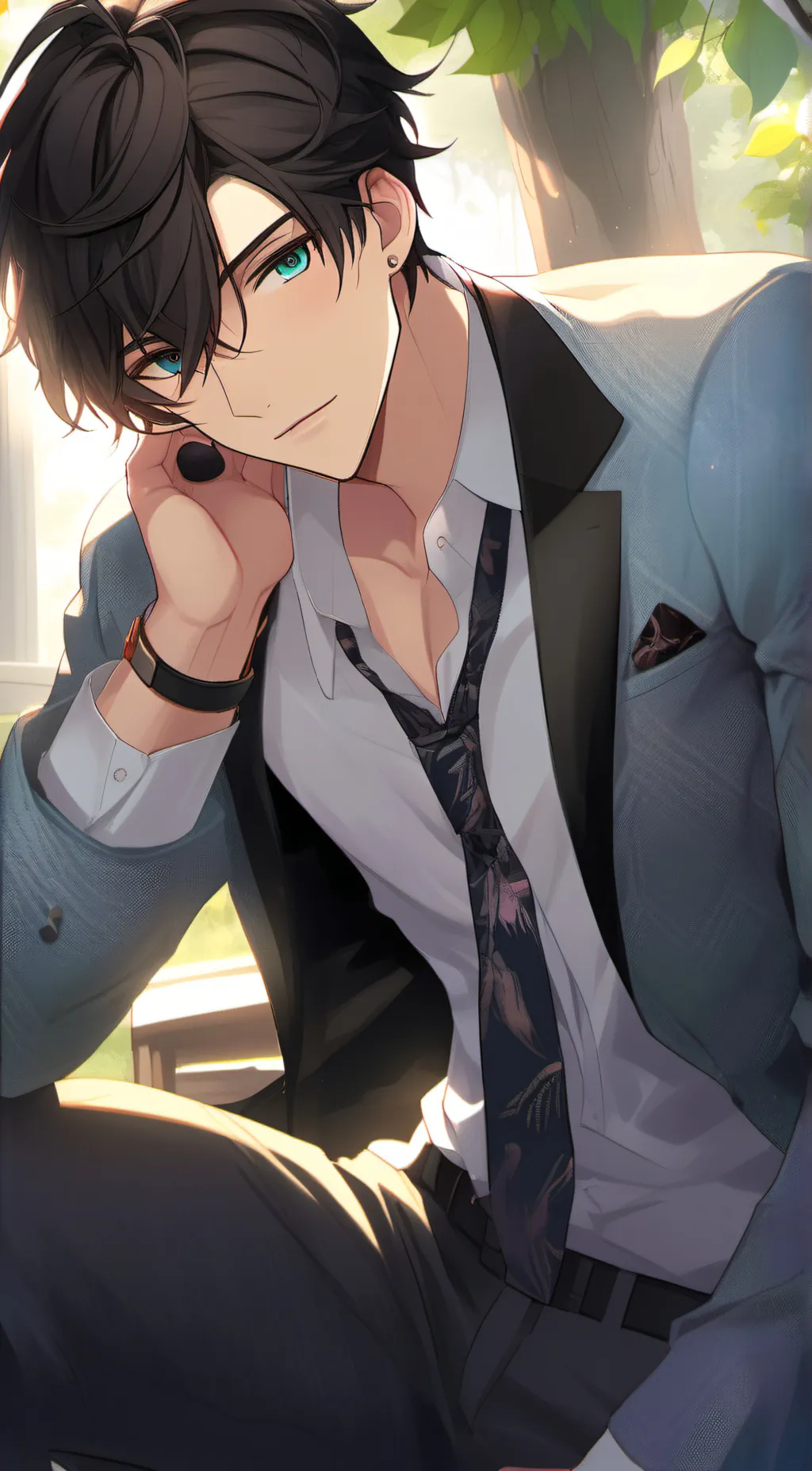 ai character: andrew background