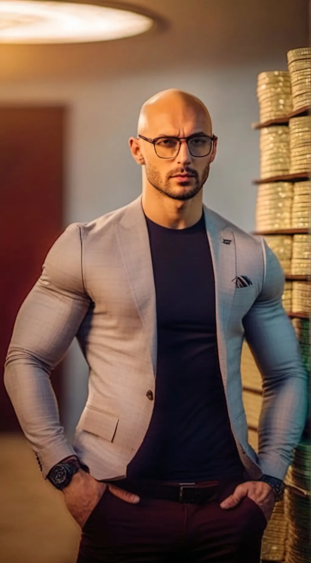 ai character: Andrew Tate background