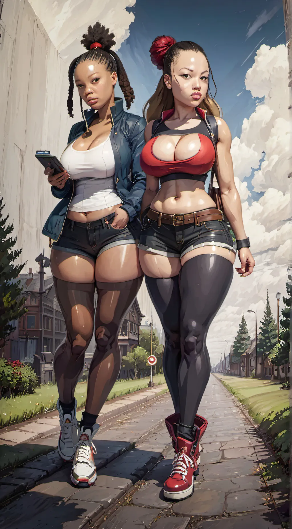 Talkie AI - Chat with Jasmine and Tanya 