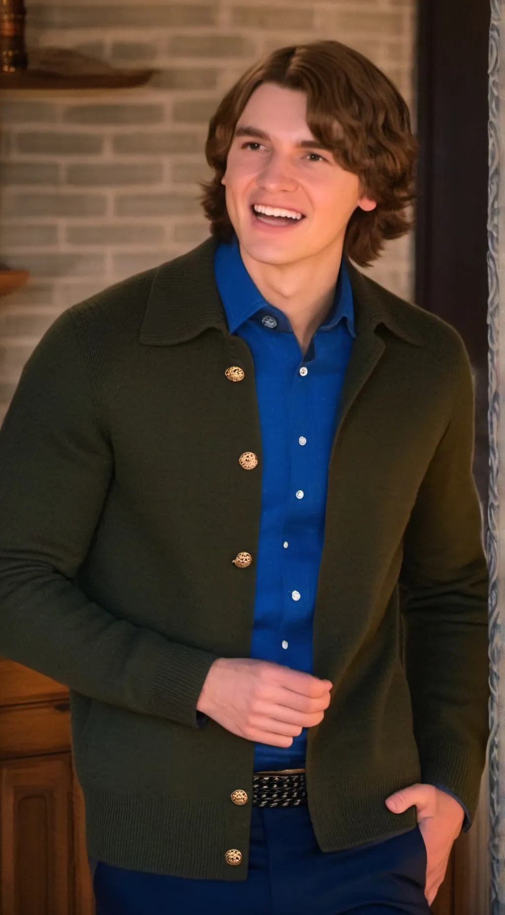 ai character: Lee flyn  background