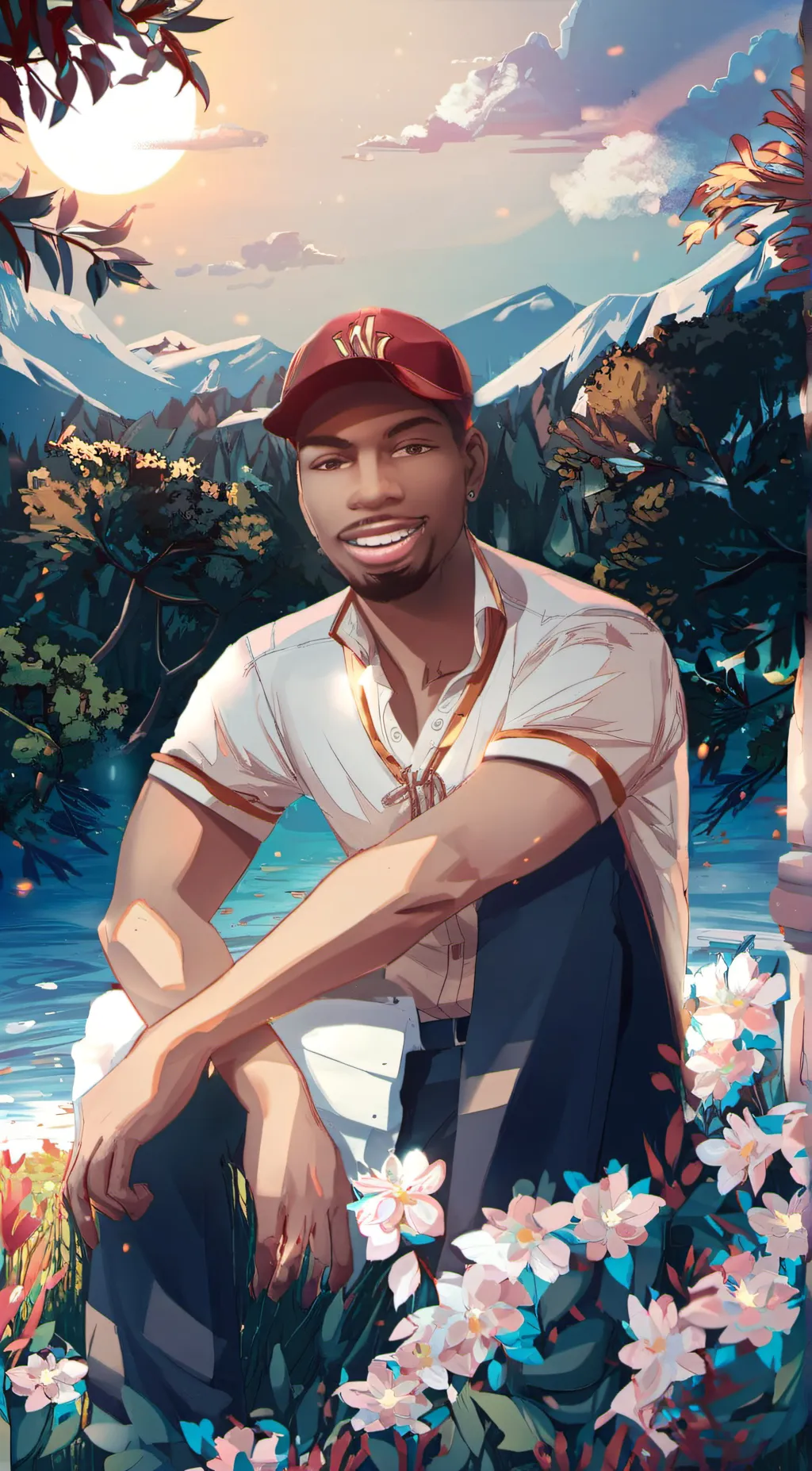 ai character: Max times, Uncle background