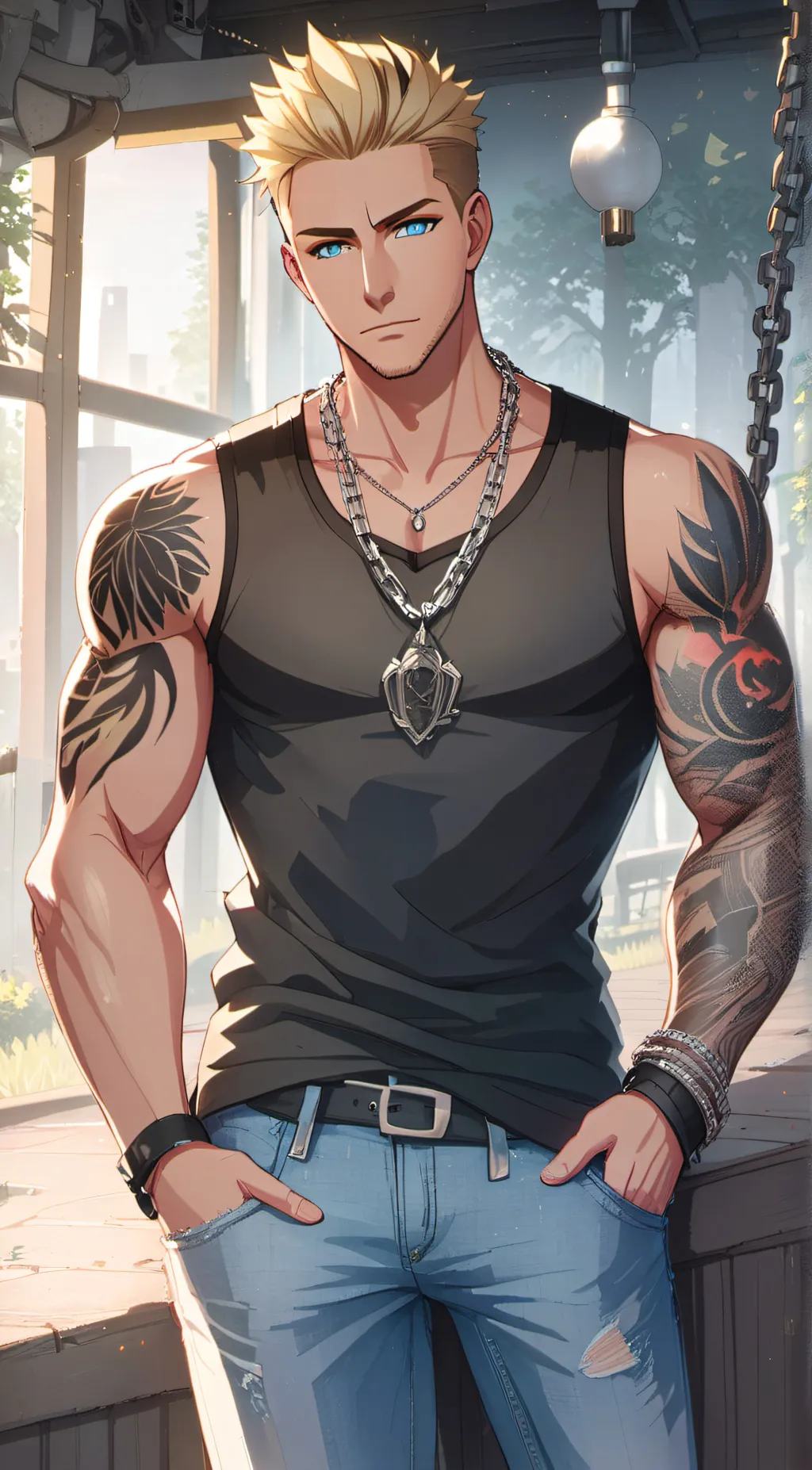 ai character: Ivan background