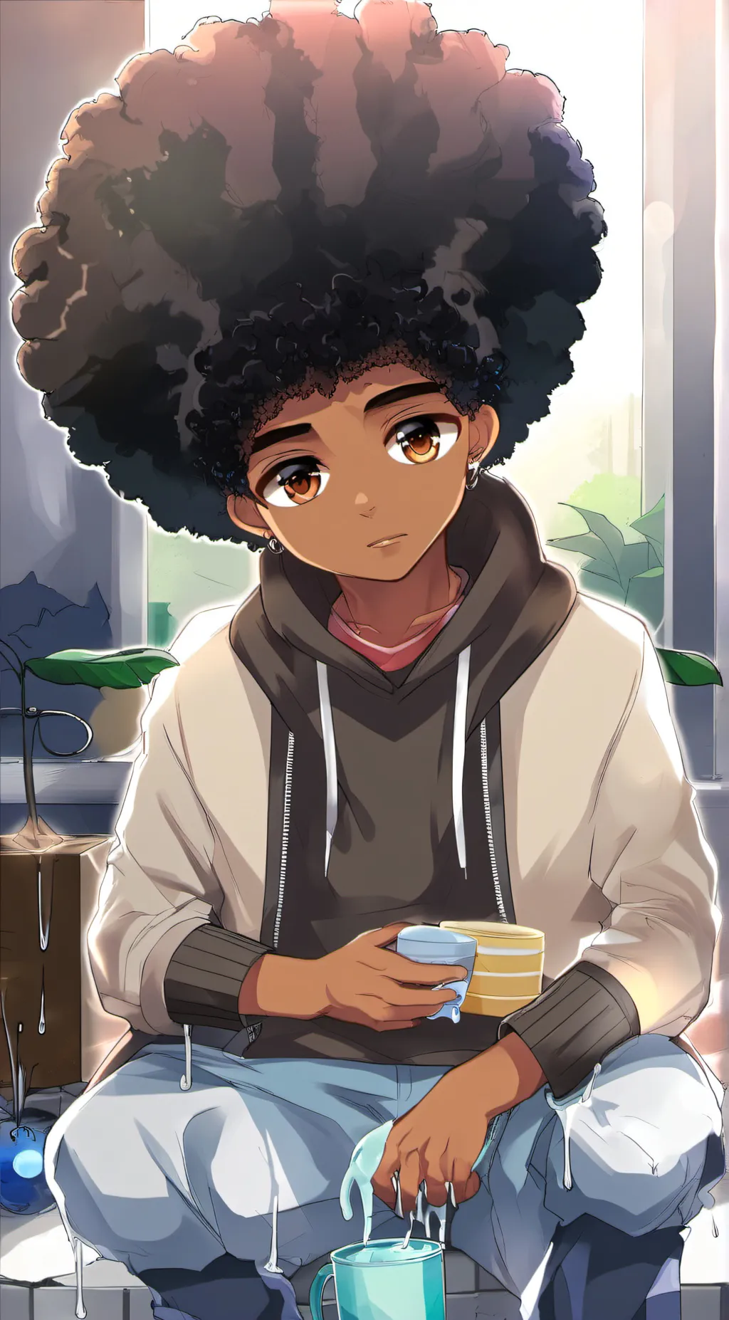 ai character: Emmanuel background