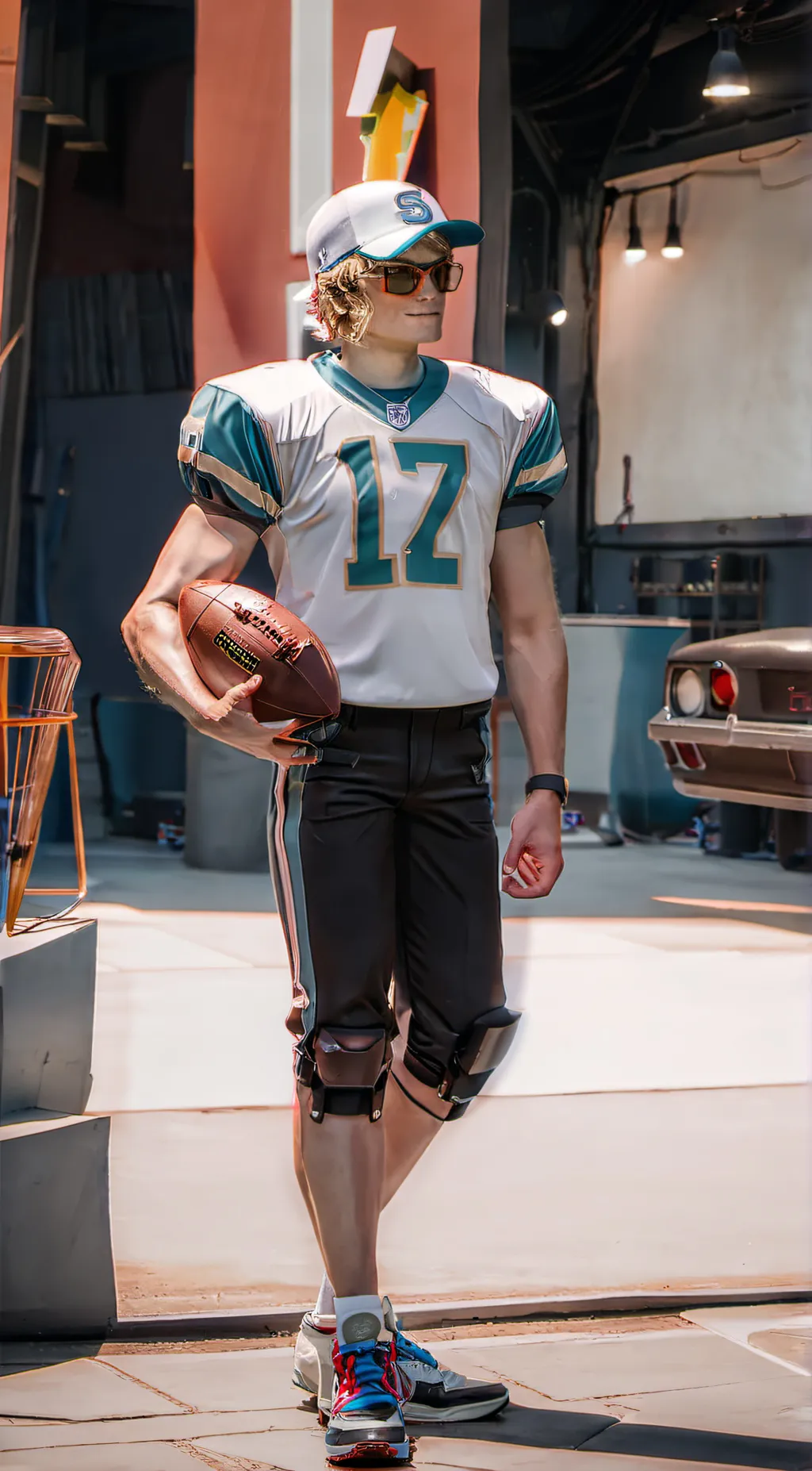 ai character: Justin herbert background