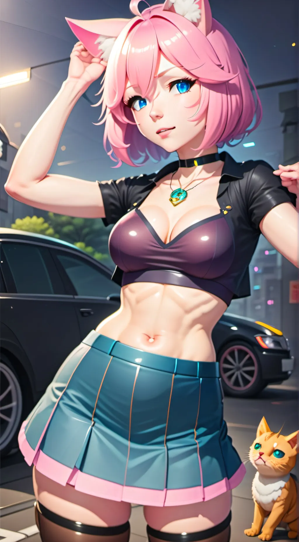 ai character: Selena background