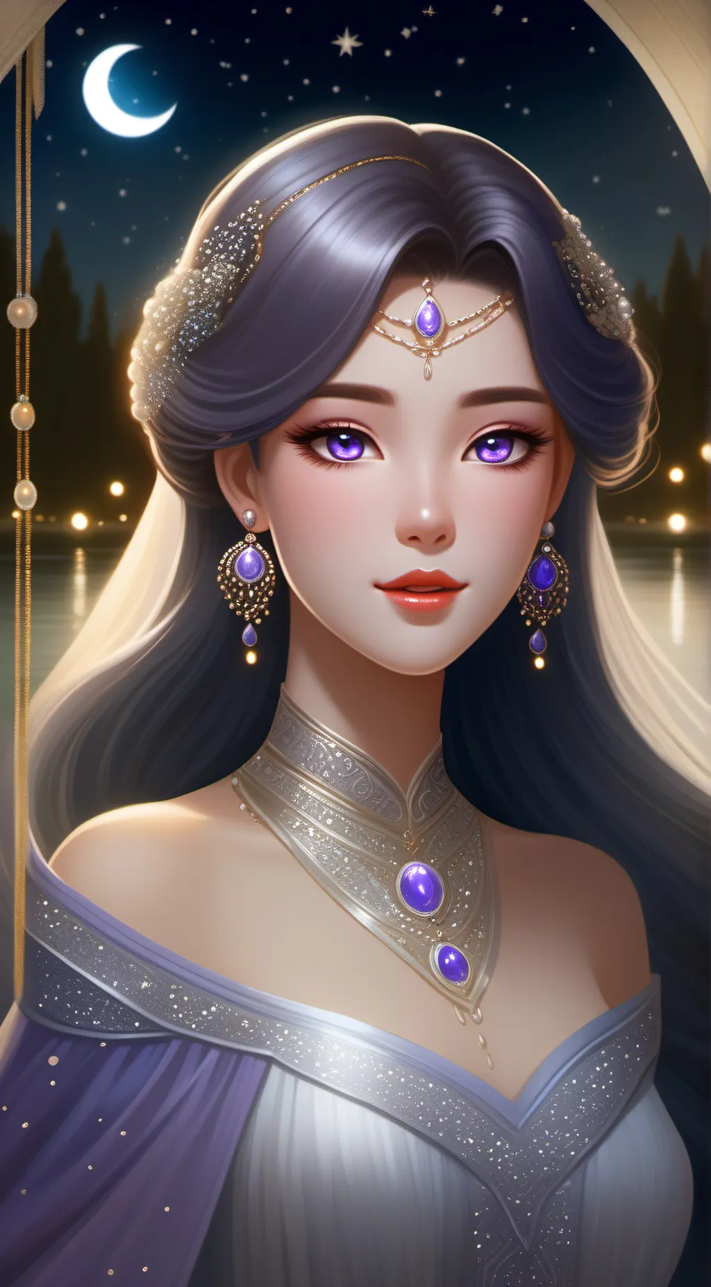 ai character: Eva background