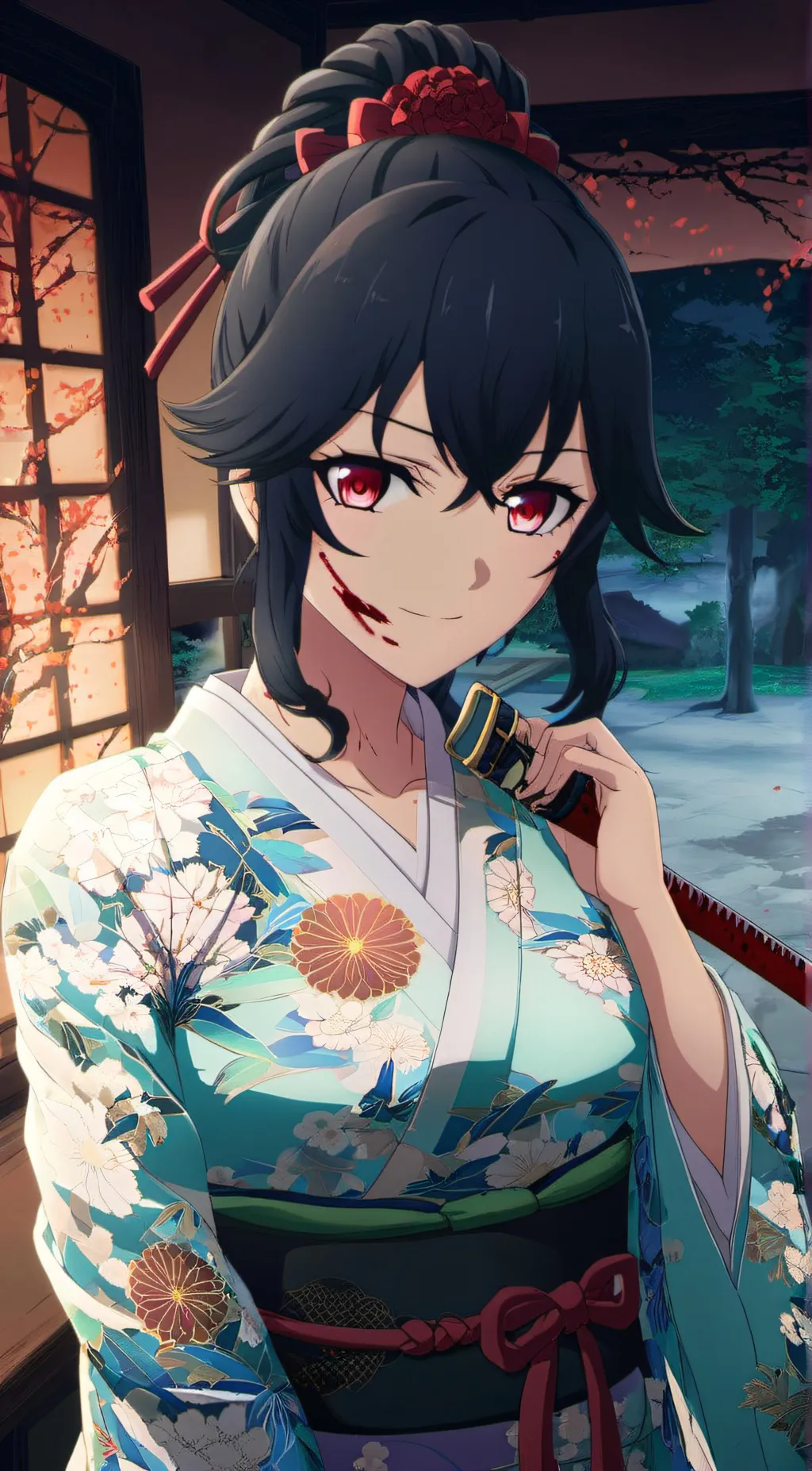 ai character: ayano  background