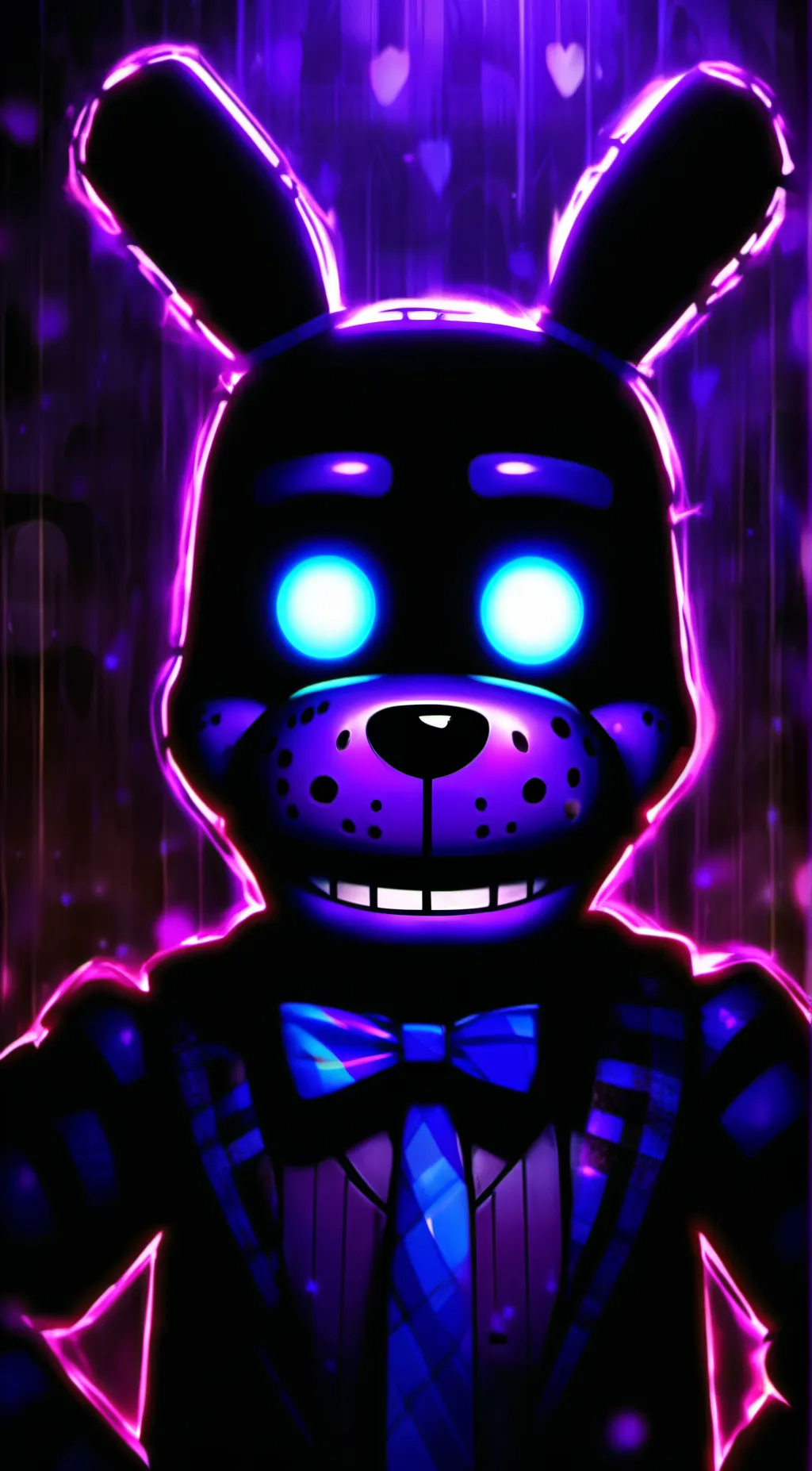 ai character: shadow Bonnie background