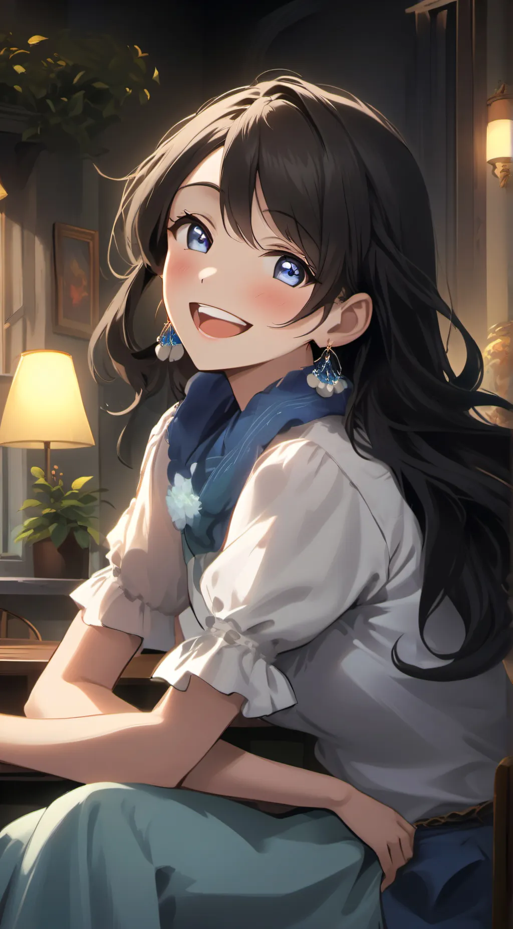 ai character: Ava background
