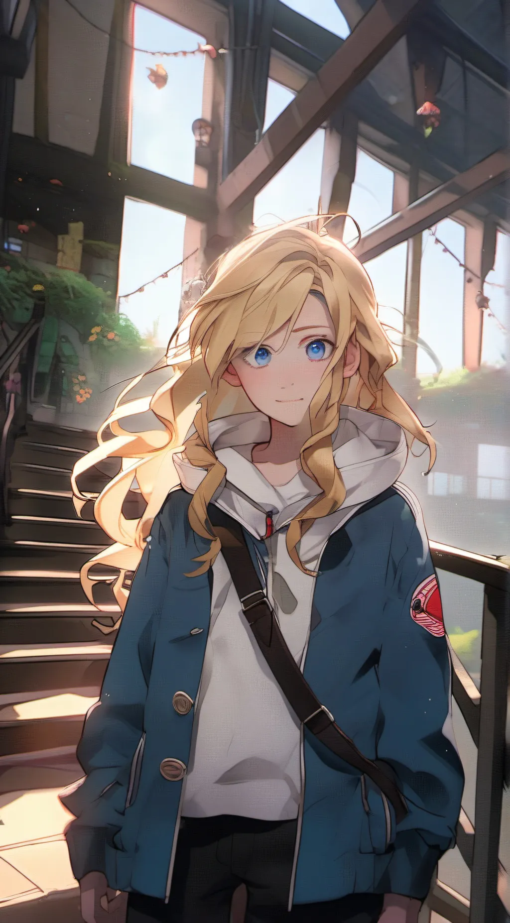 ai character: LESBIAN LILLY background