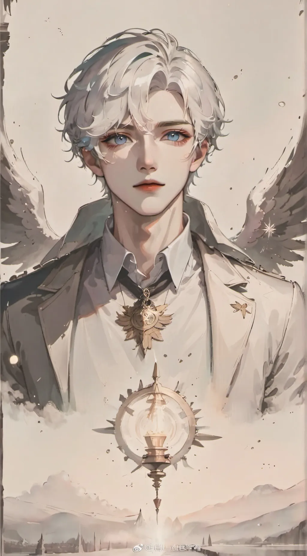 ai character: Theo background
