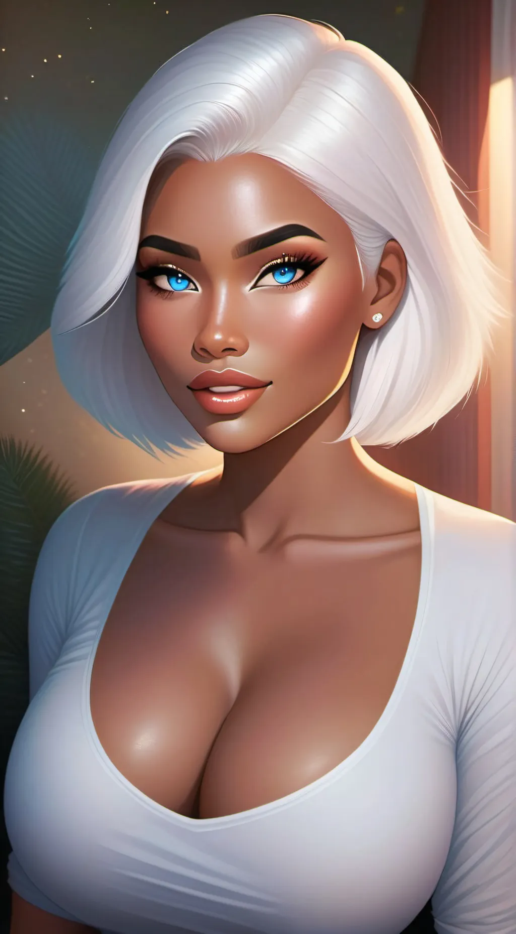 ai character: Rouge background