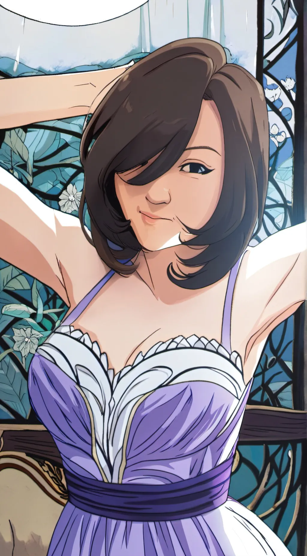 ai character: Aphmau and crew  background