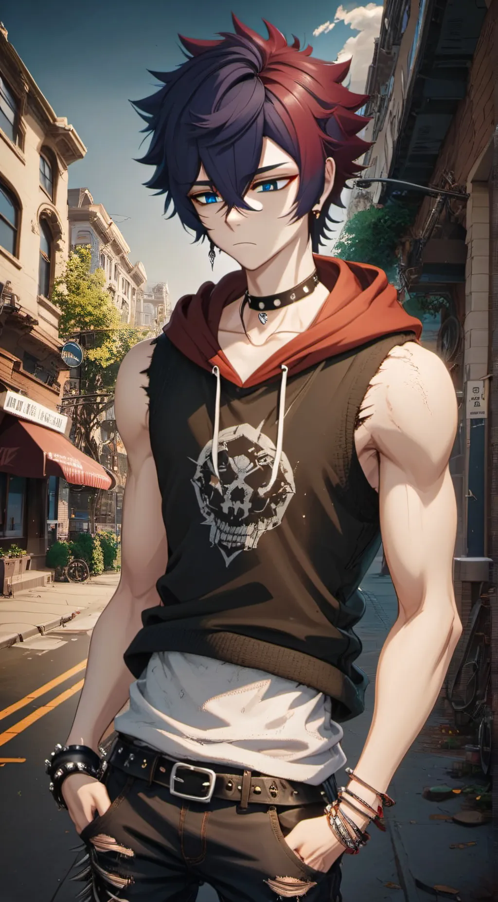 ai character: Akumo background