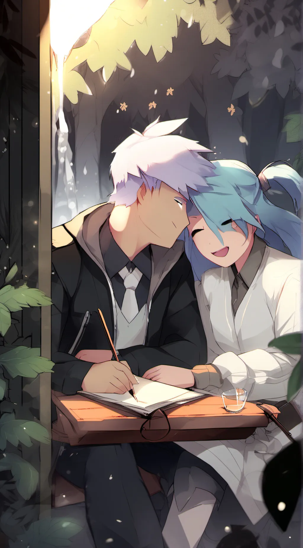 ai character: jax and Miku background
