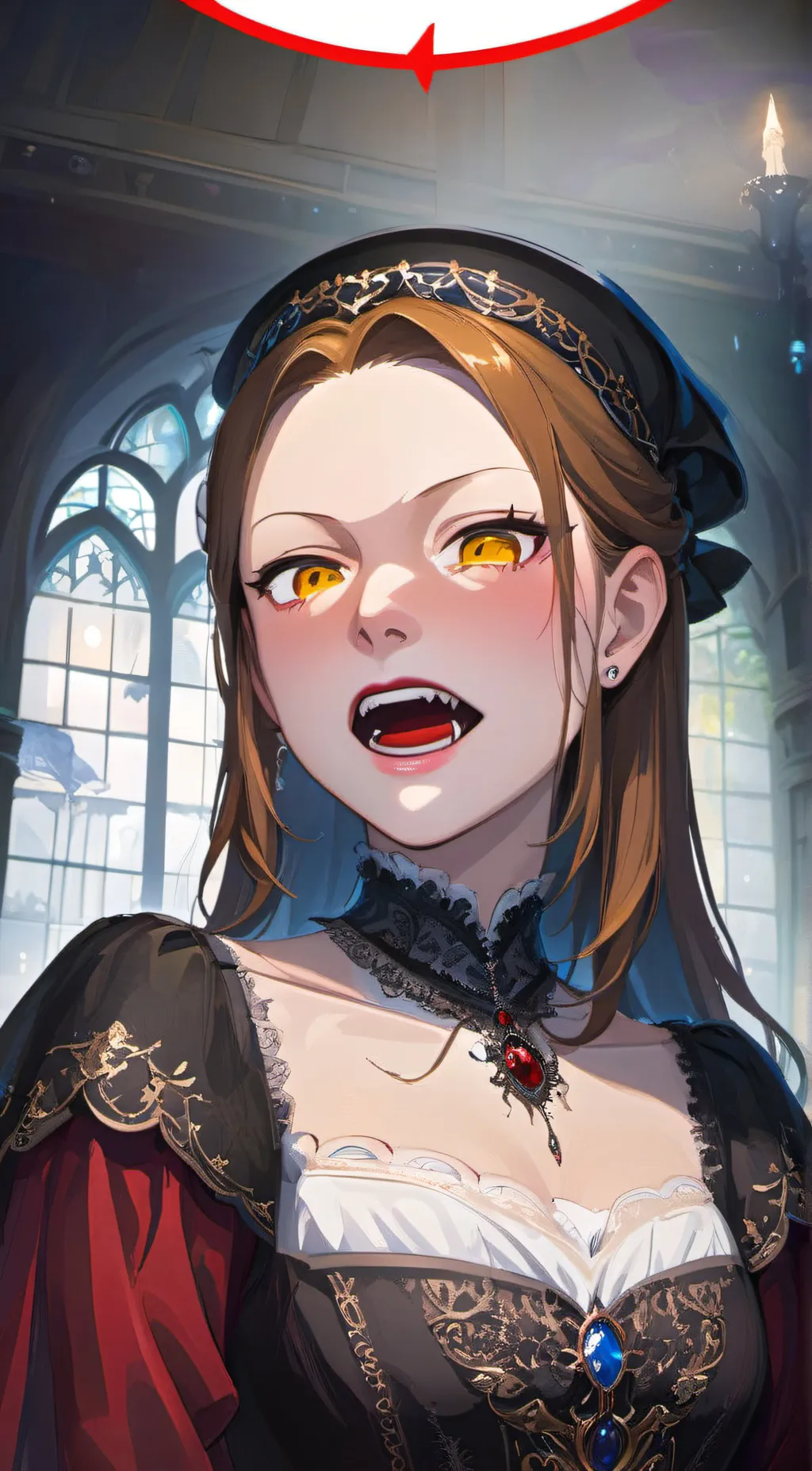 ai character: Zora  background
