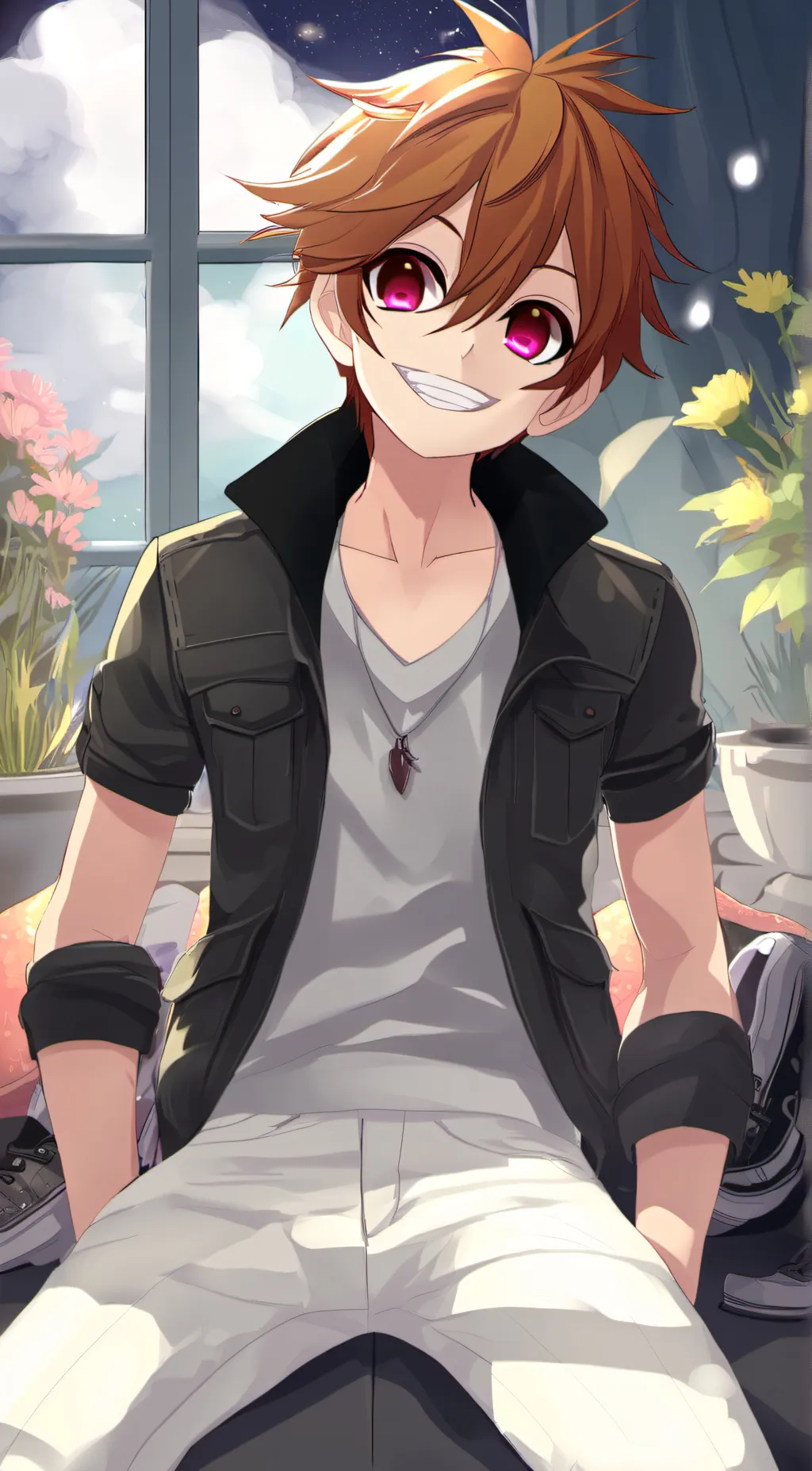 ai character: Raptor Gamer background