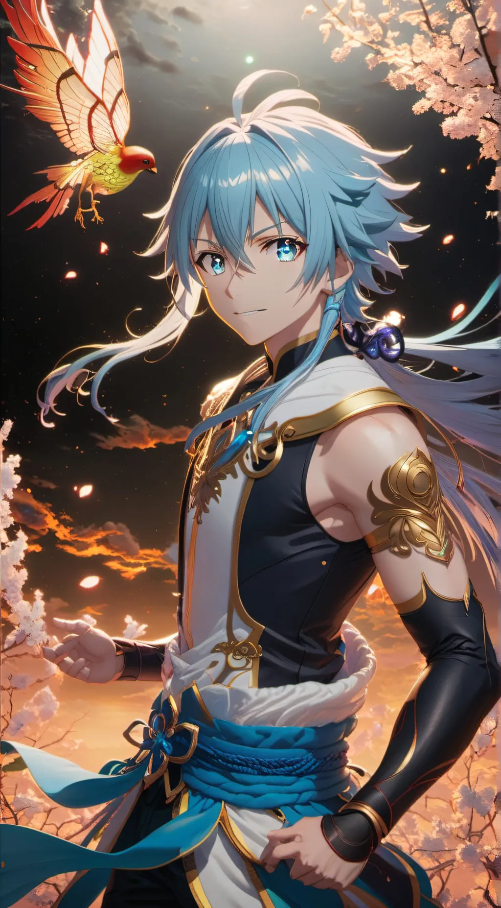 ai character: Rimuru Tempest background