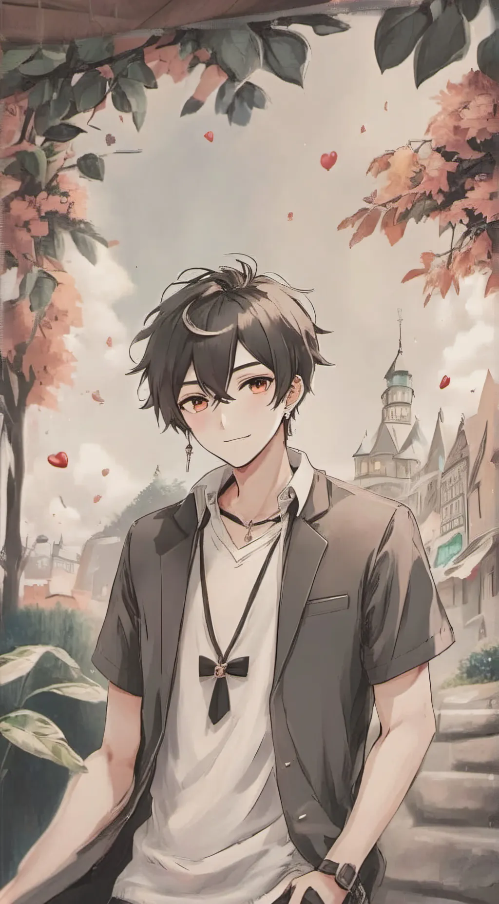 ai character: |`~Asher~`| background