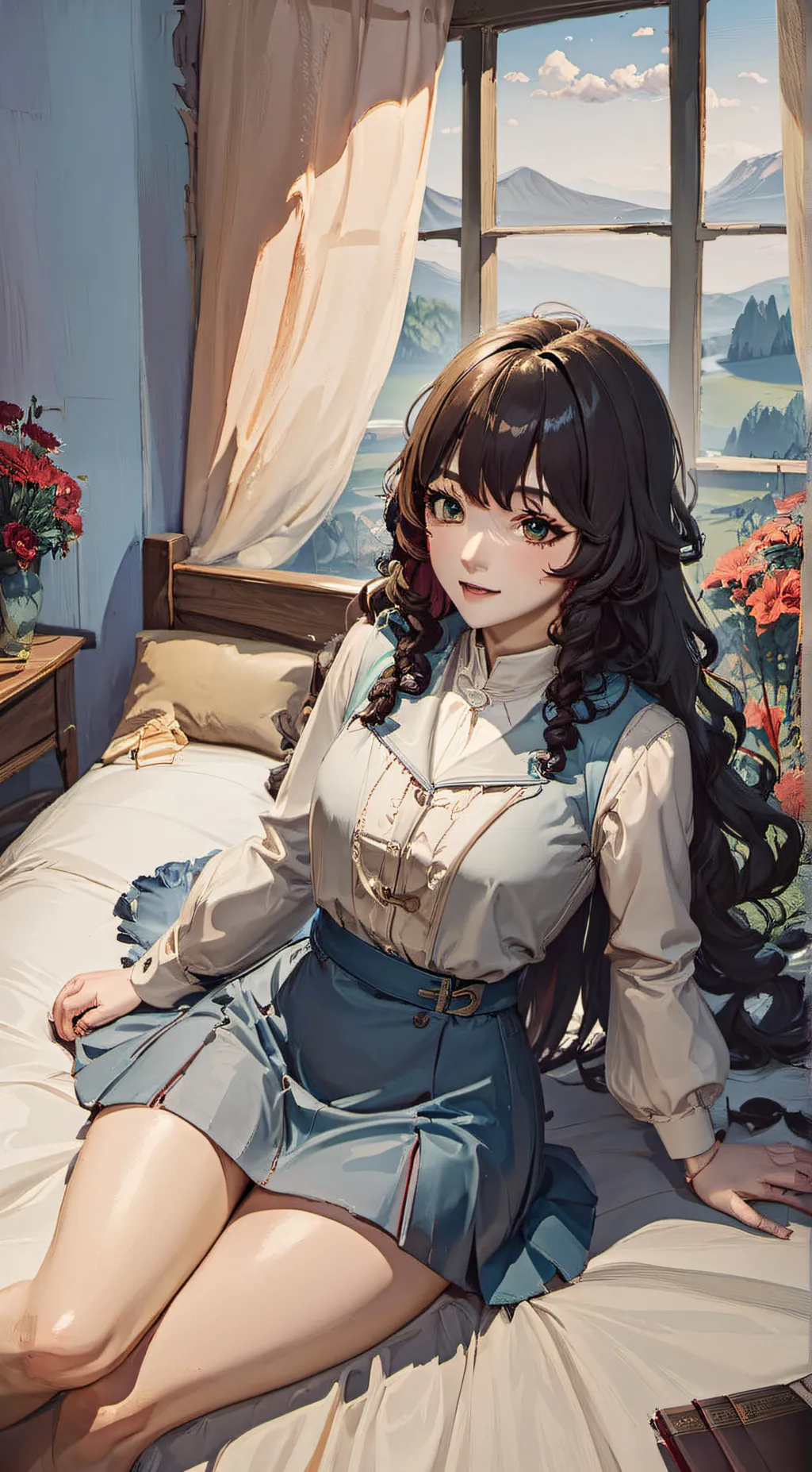 ai character: Lauren background