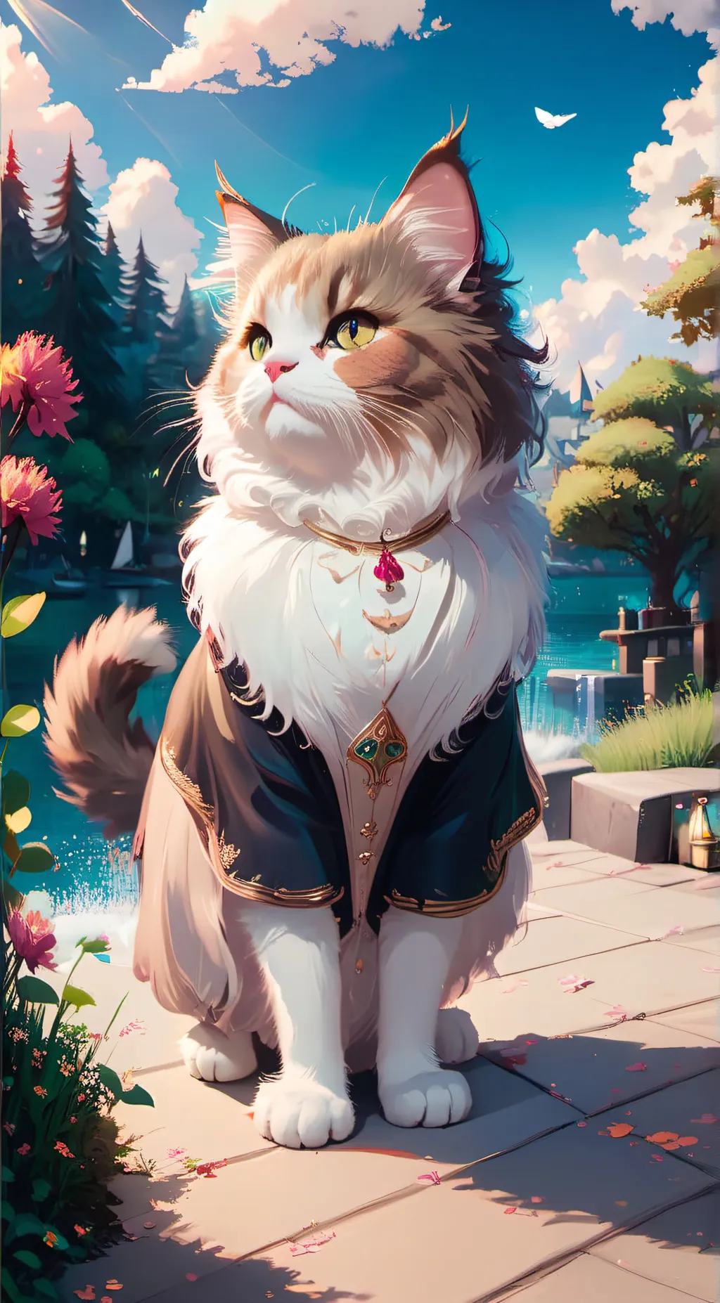Talkie AI - Chat with Fluffy cat
