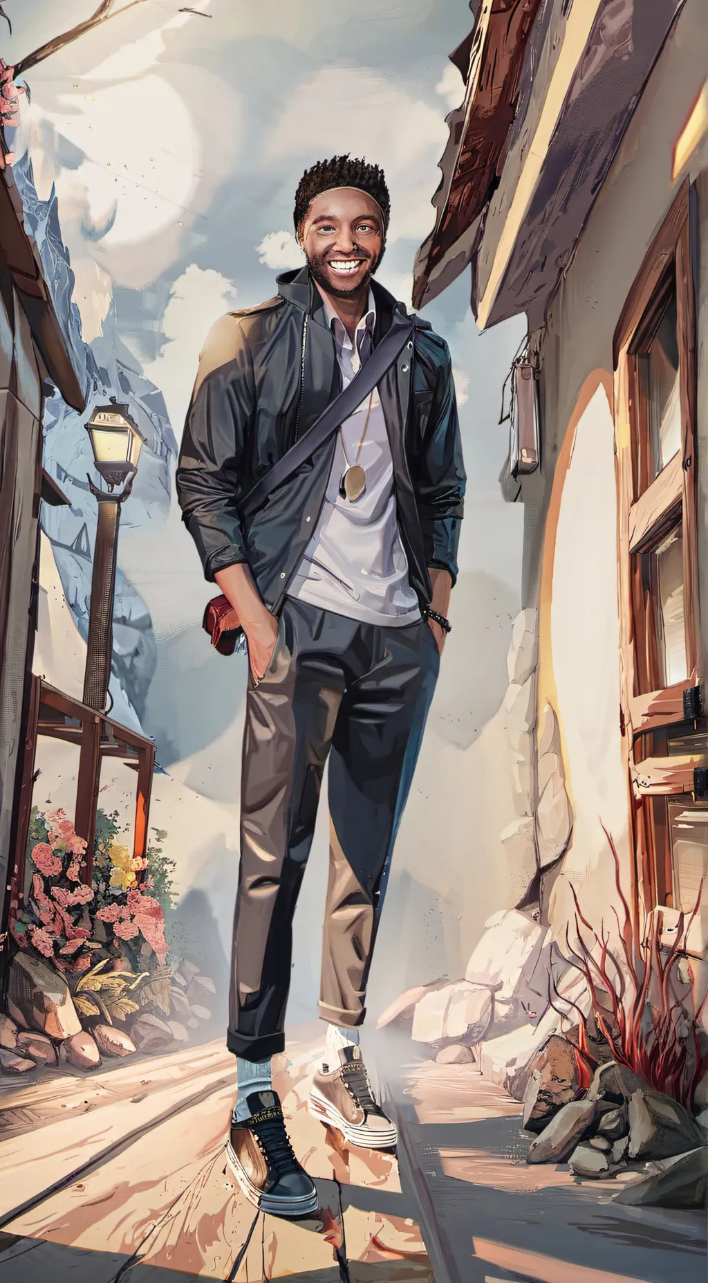 ai character: Mychael background