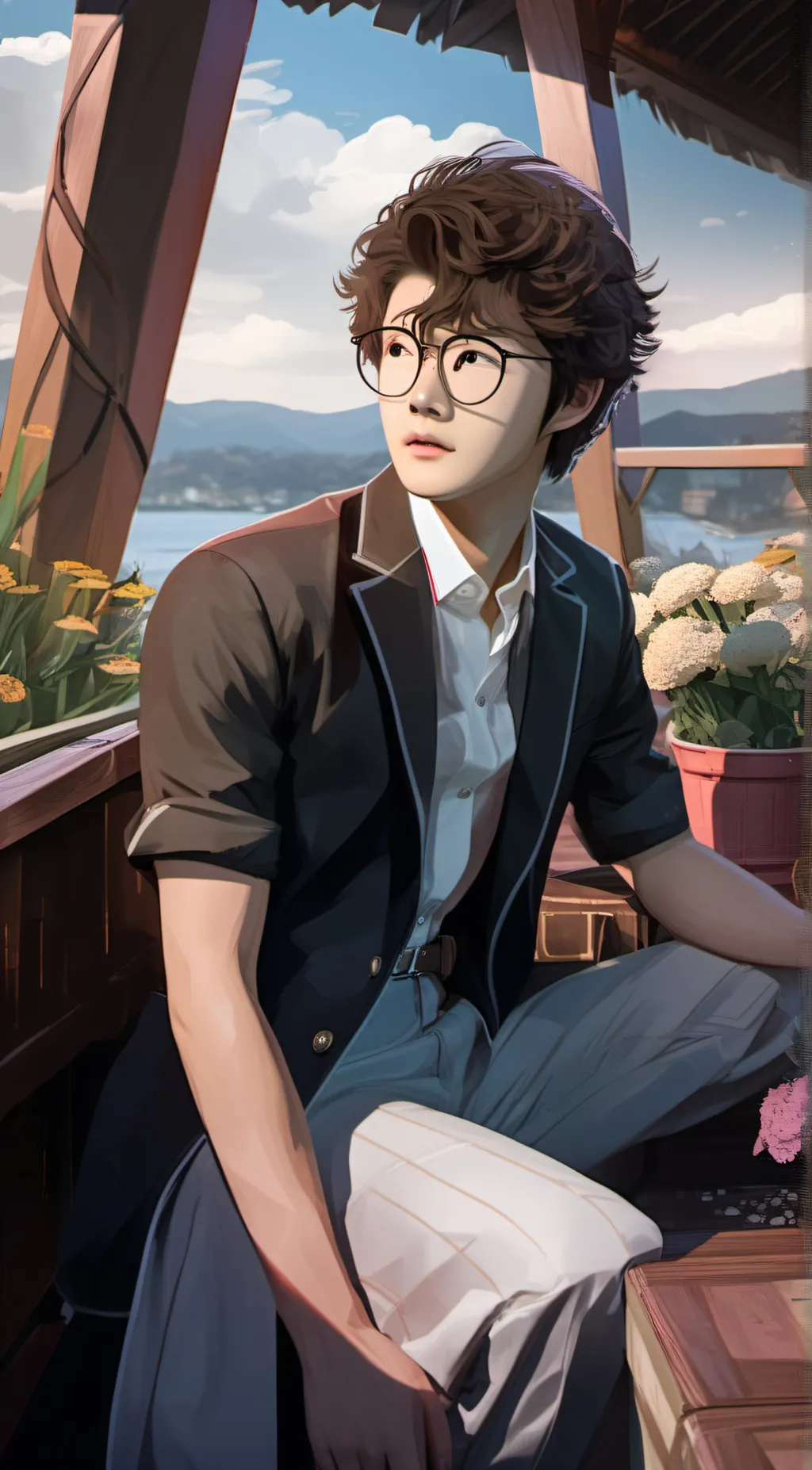ai character: Melend background