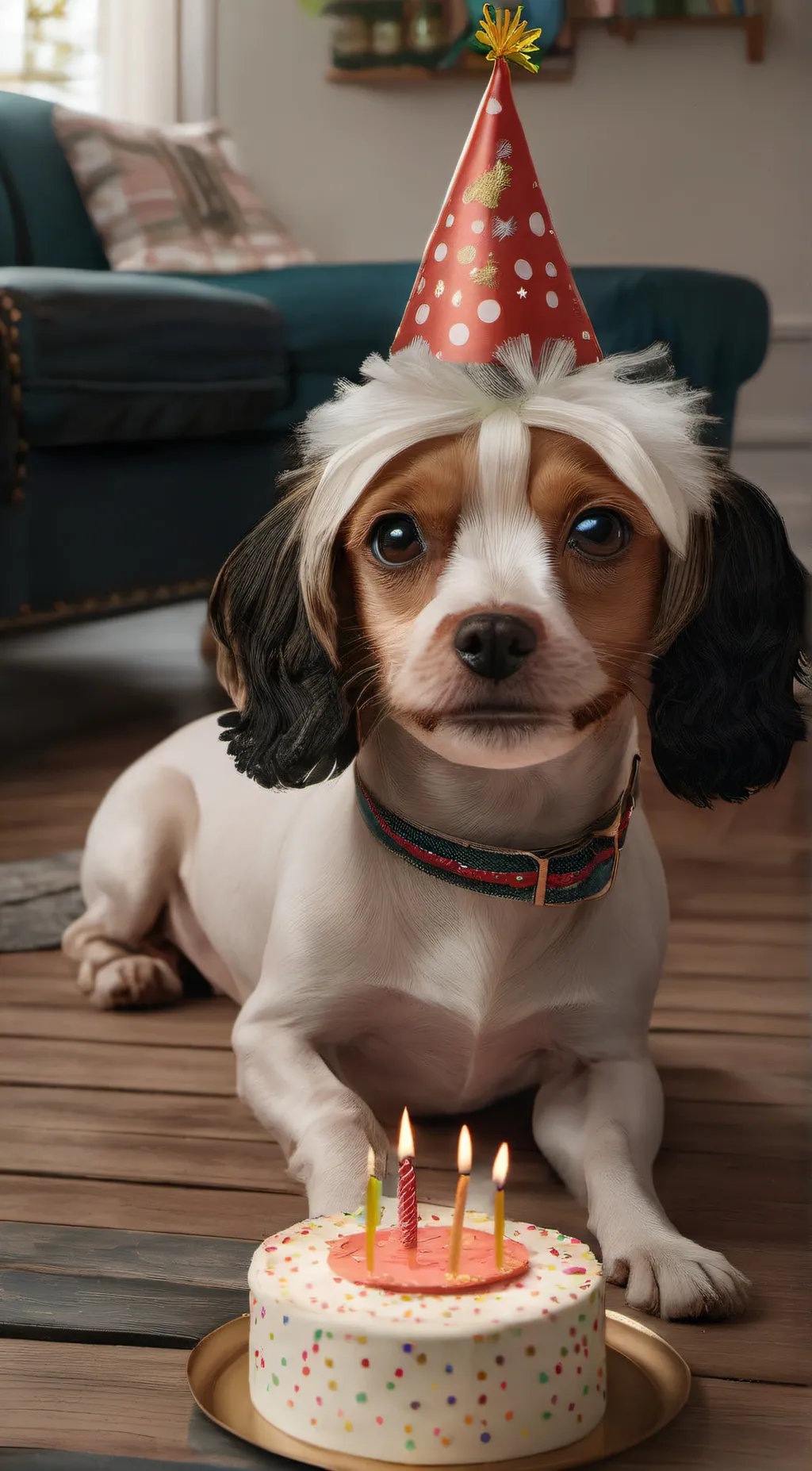 ai character: Puppy background