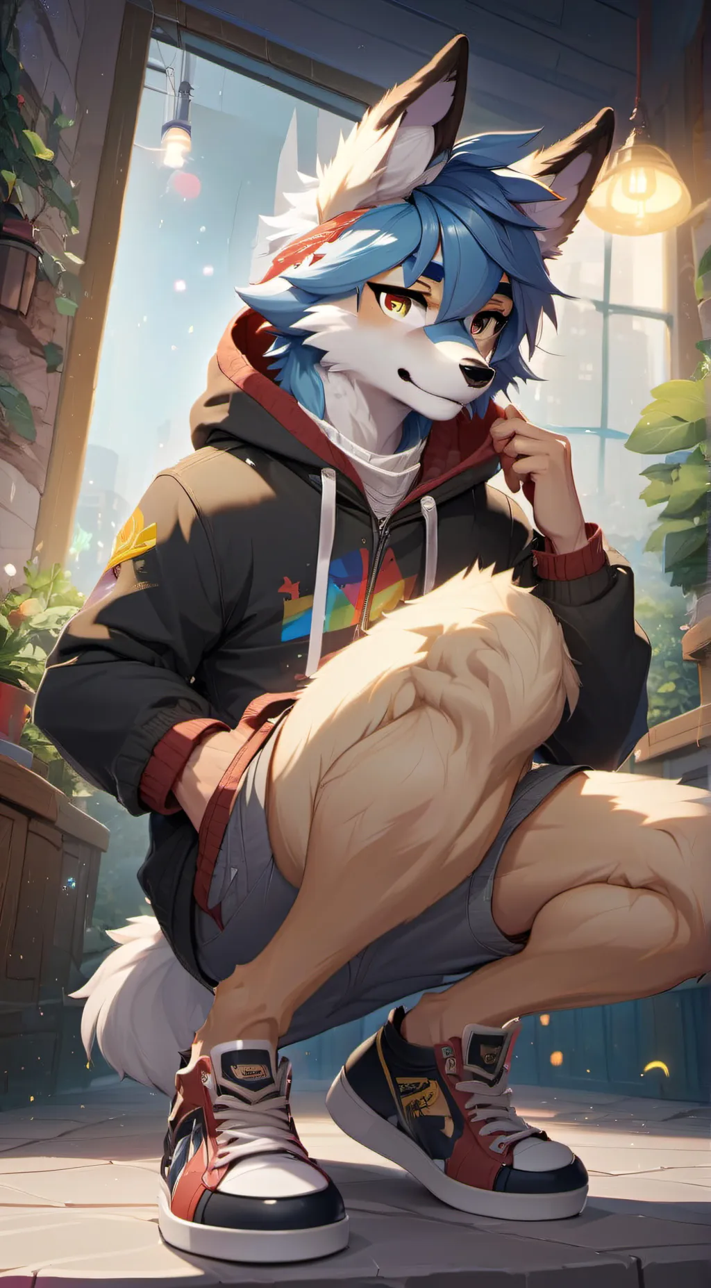 ai character: Rex background