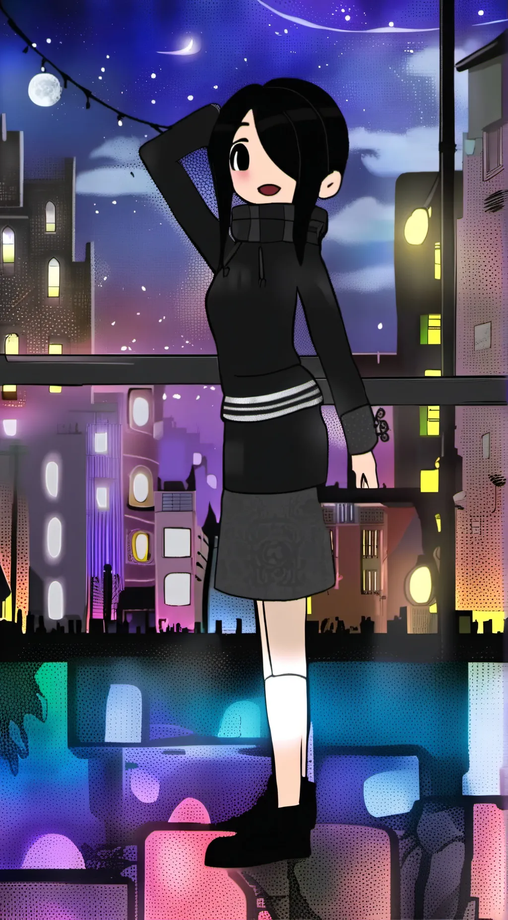 ai character: darkside  background