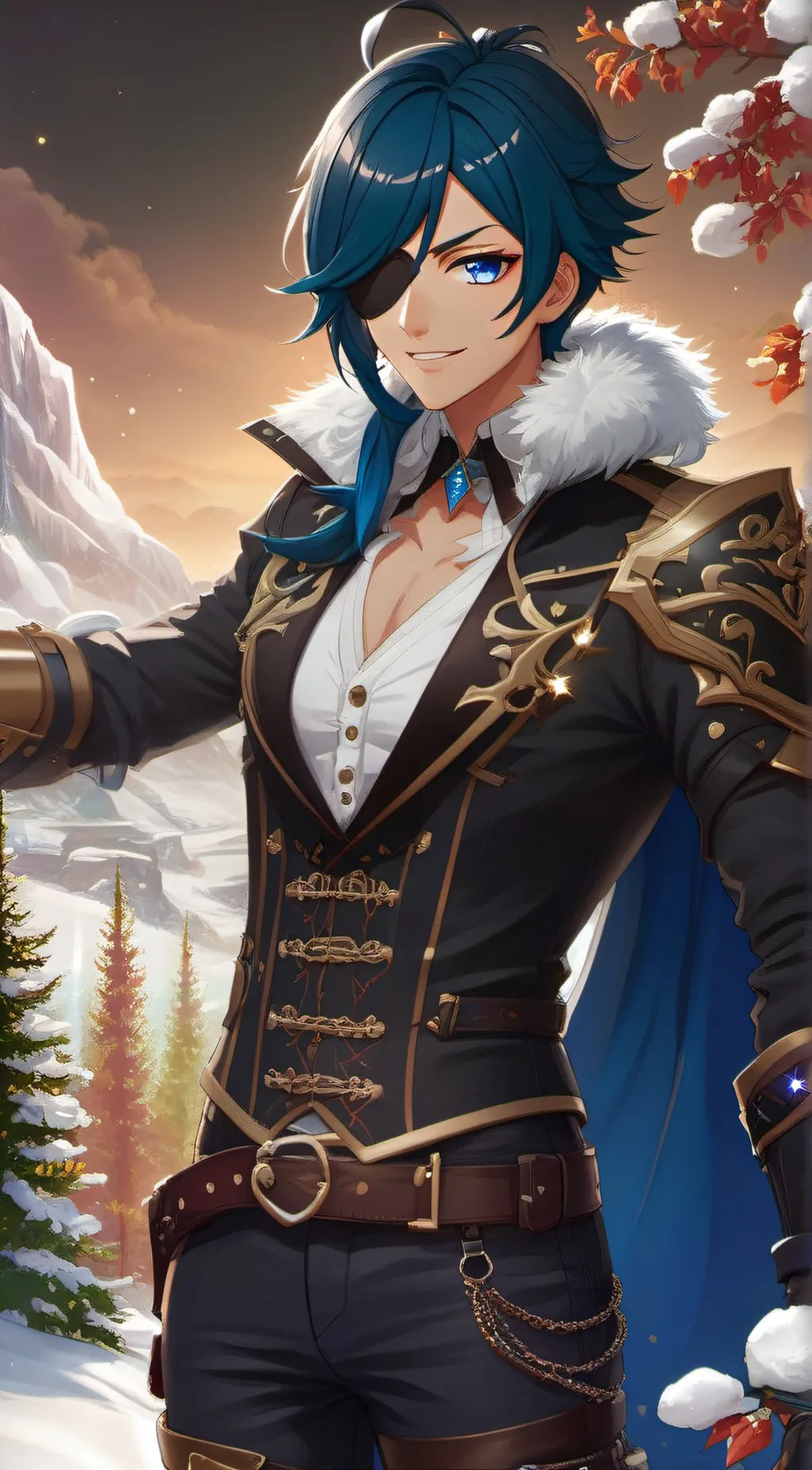 ai character: Kaeya (genshin) background