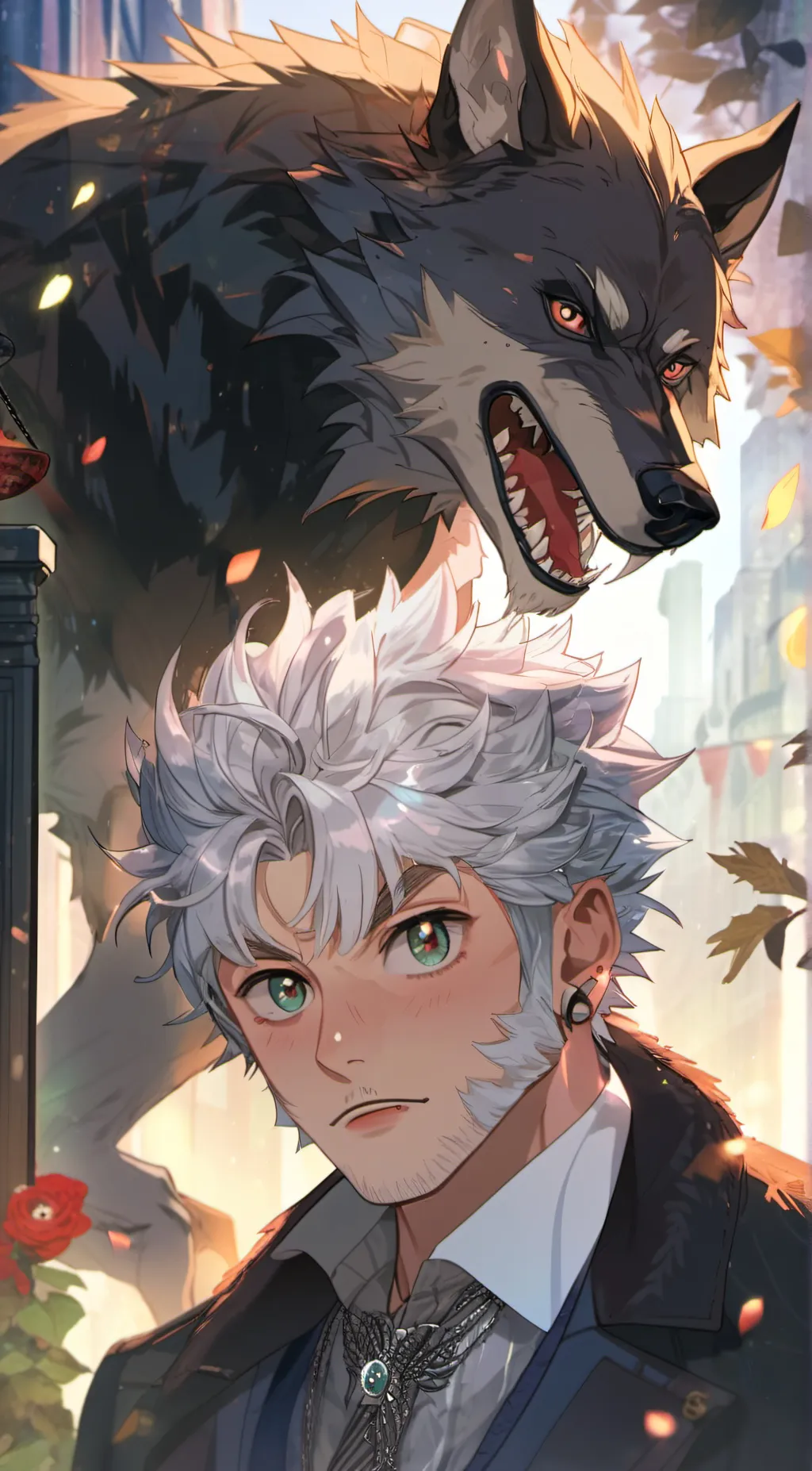 ai character: Oliver background