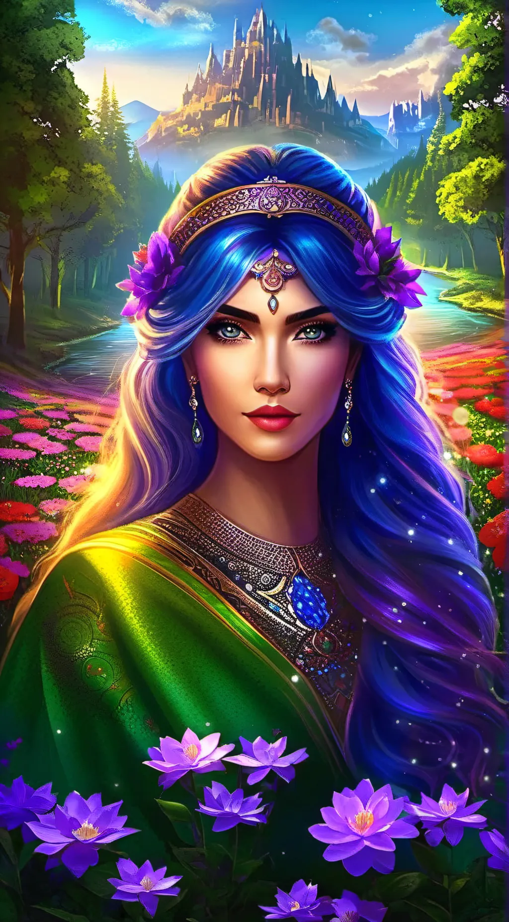 ai character: ugly girlfriend background