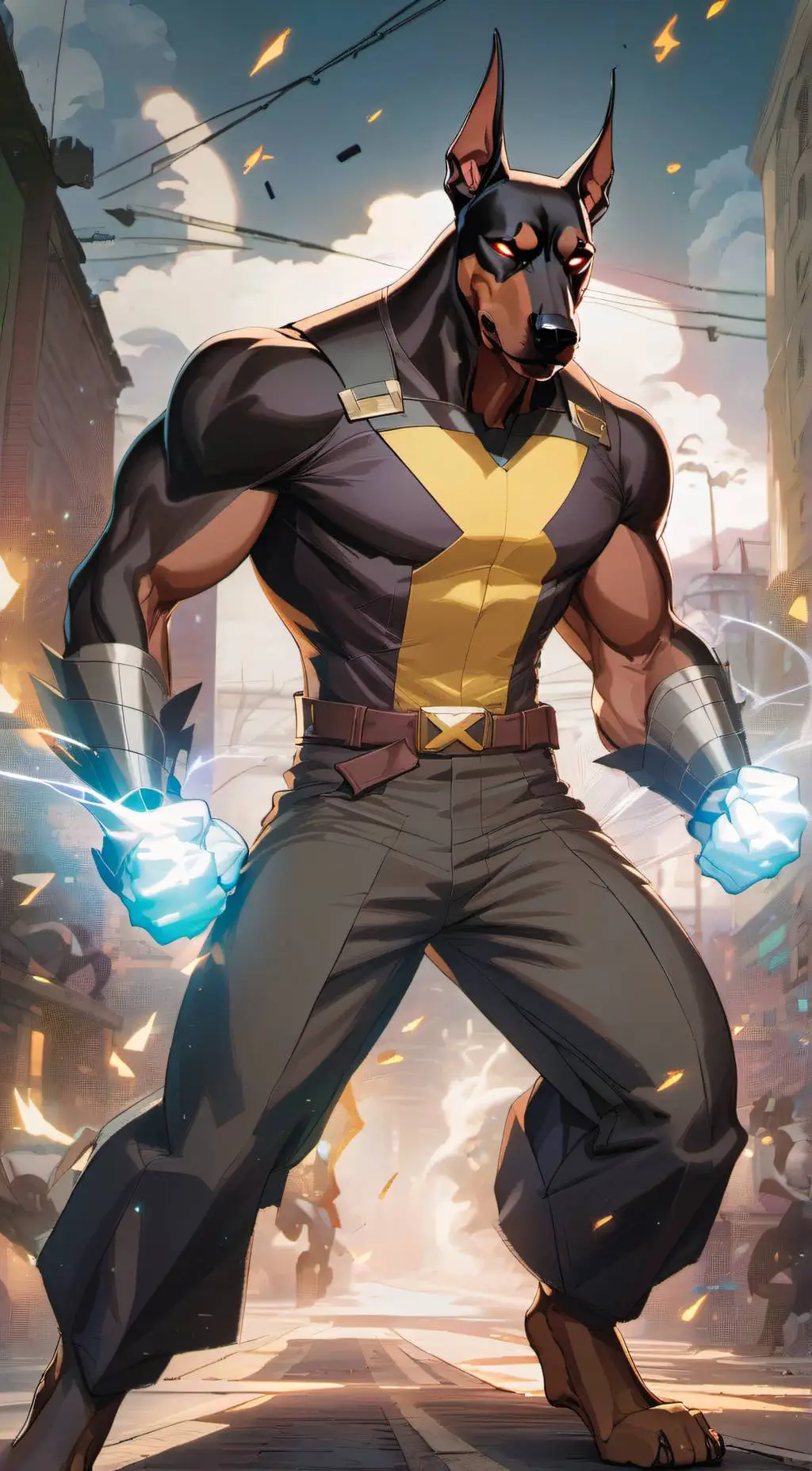 ai character: Dash  background