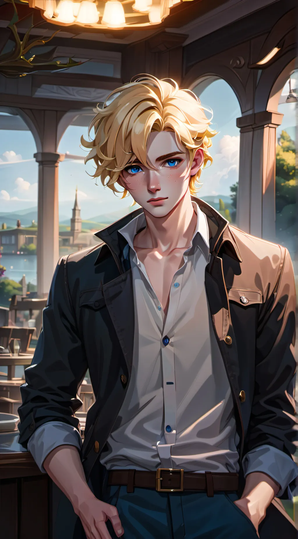 ai character: Sebastian morrish background