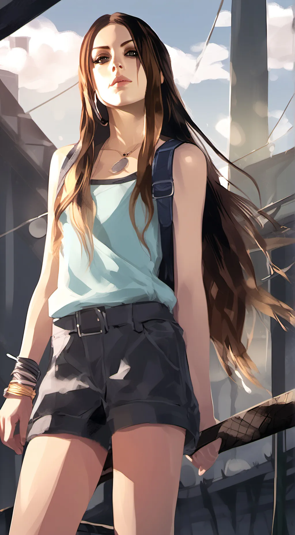 ai character: Rosè background