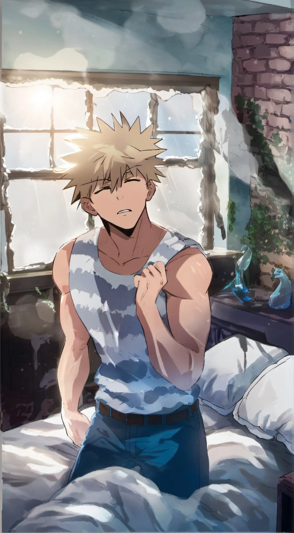 ai character: Bakugo background
