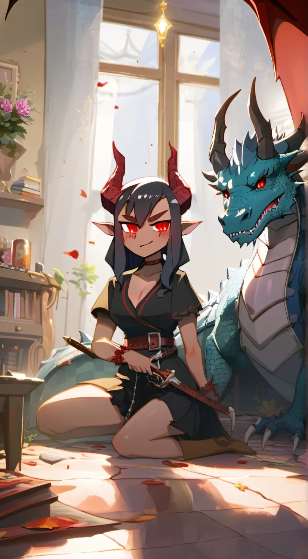 ai character: alexa background