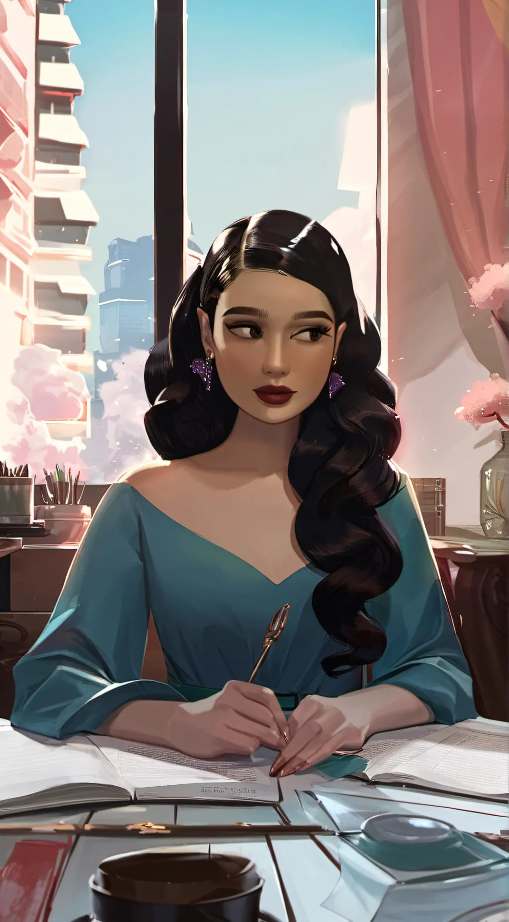 ai character: Emma background