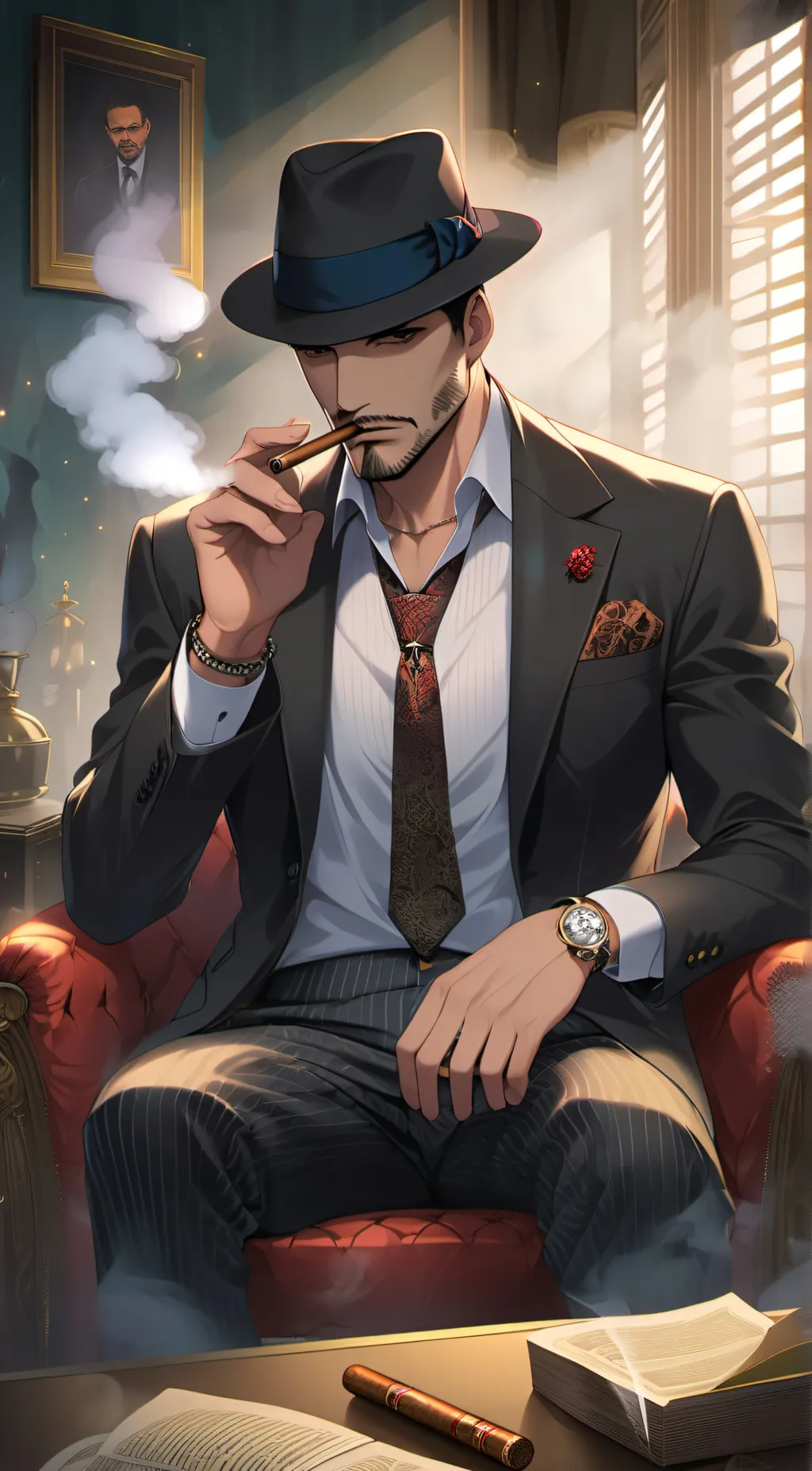 ai character: Nathan background