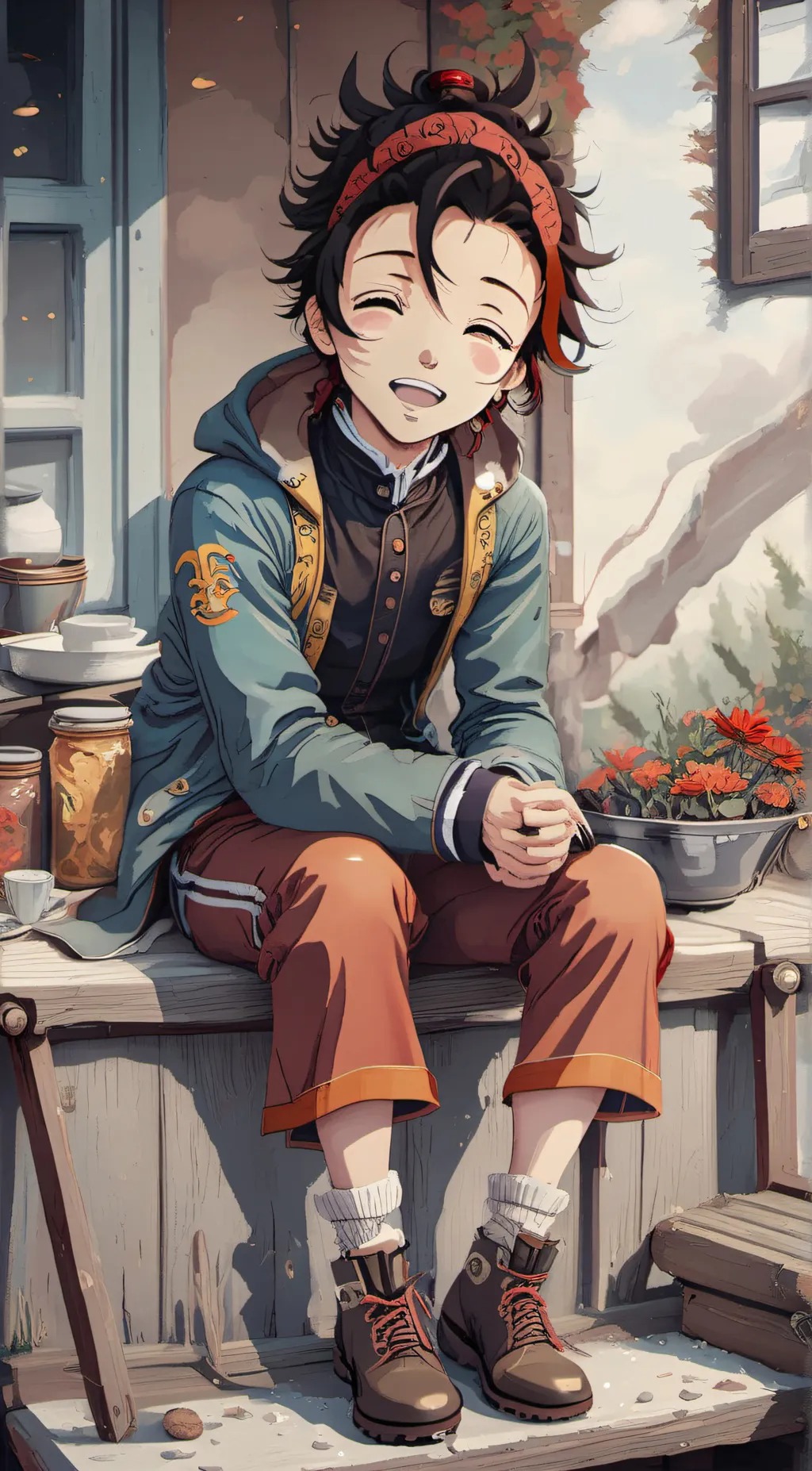 ai character: Tommy background