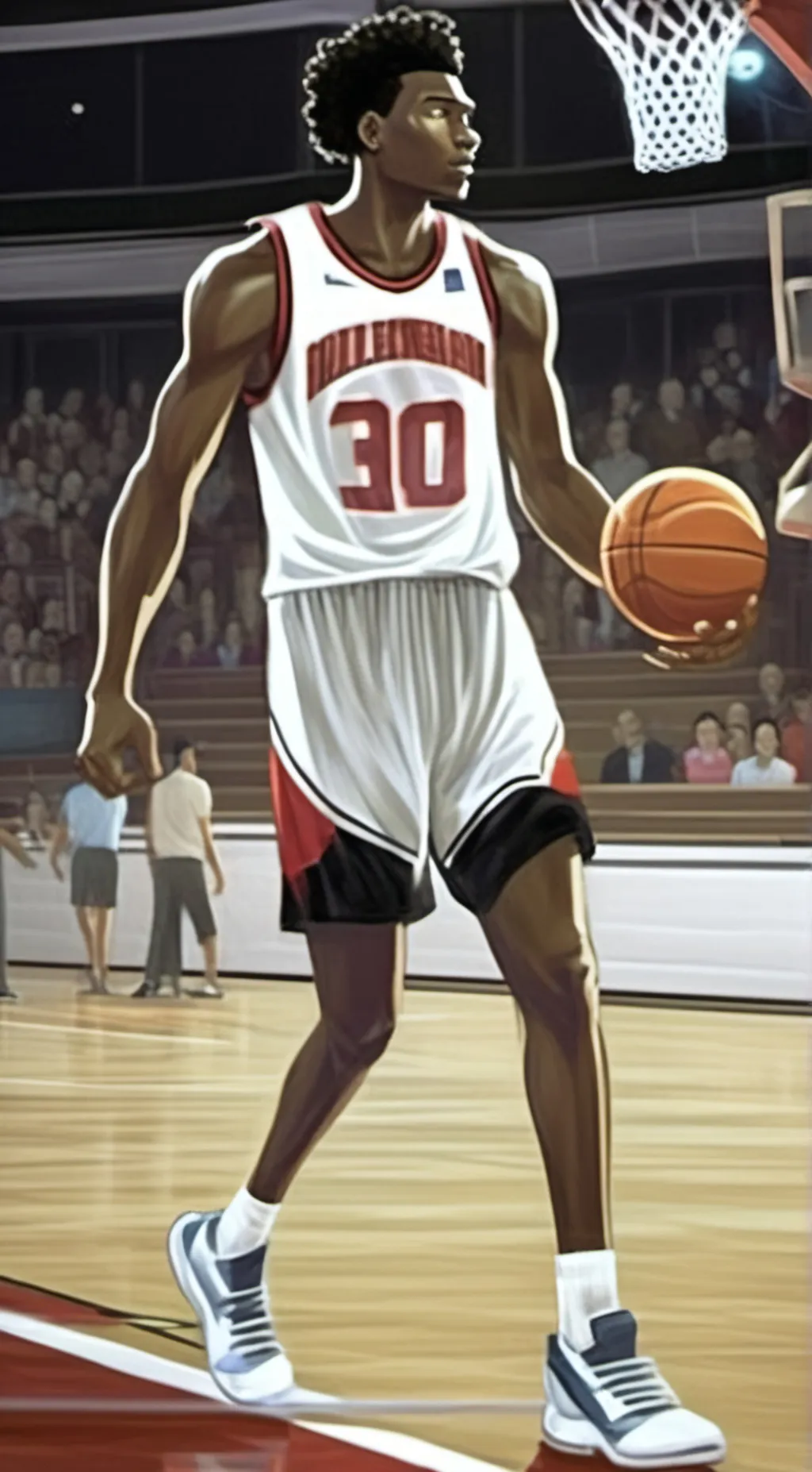 ai character: Jay Buckley  background