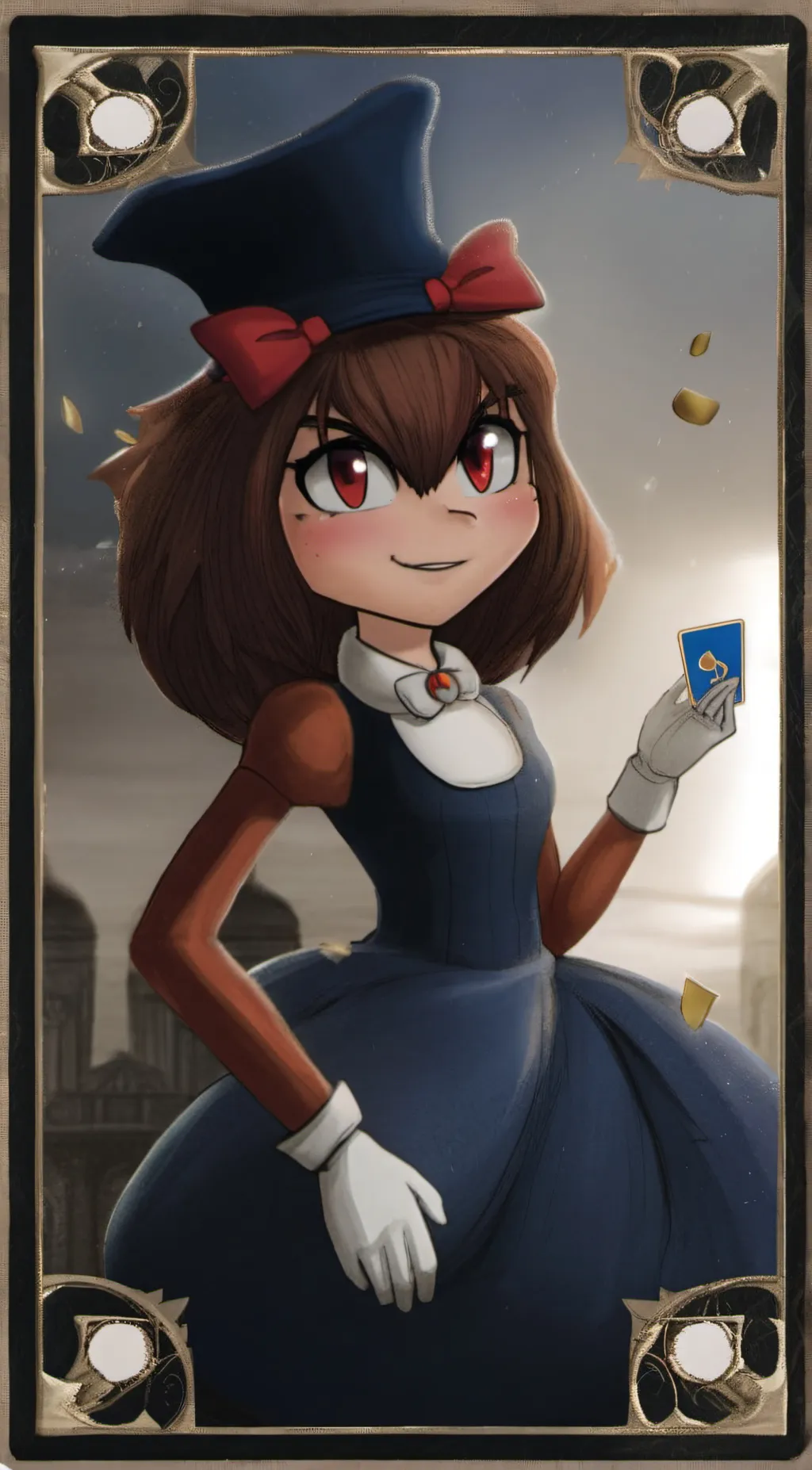 ai character: The Amazing Circus background