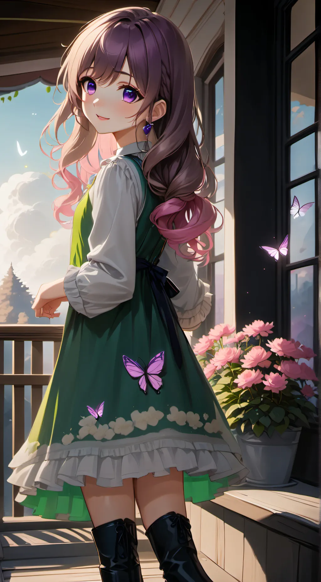 ai character: Lylra background