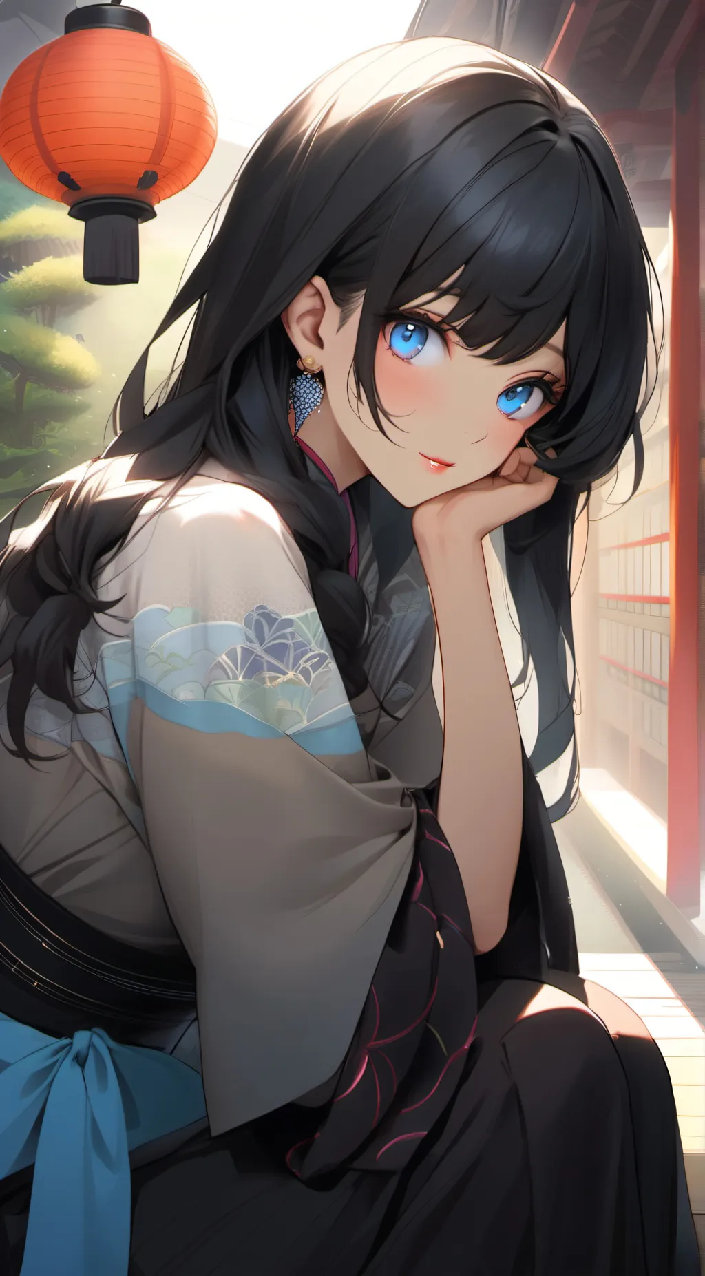 ai character: Mei  background