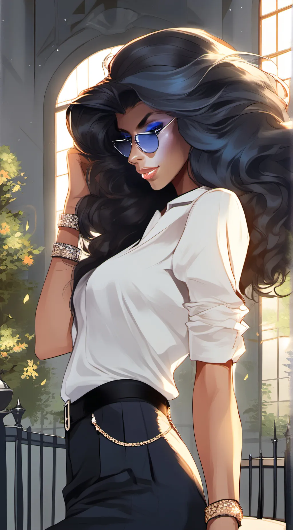 ai character: Donna  background