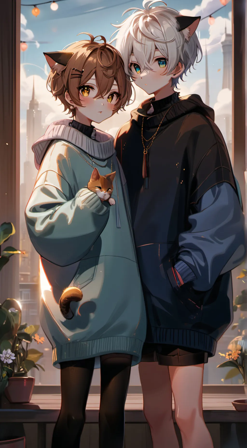ai character: Kaz and Kazuo|gay🫡 background