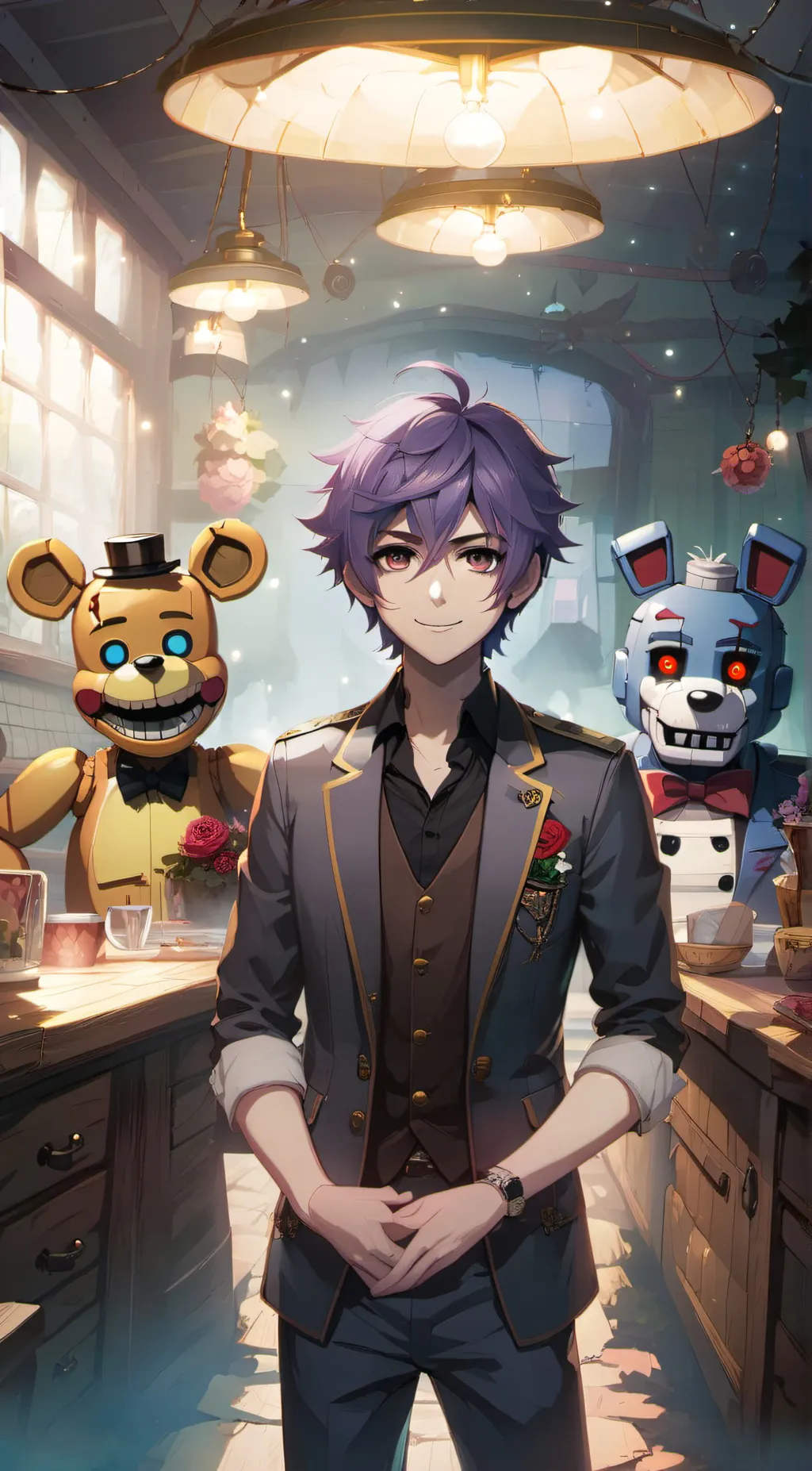 ai character: William Afton background
