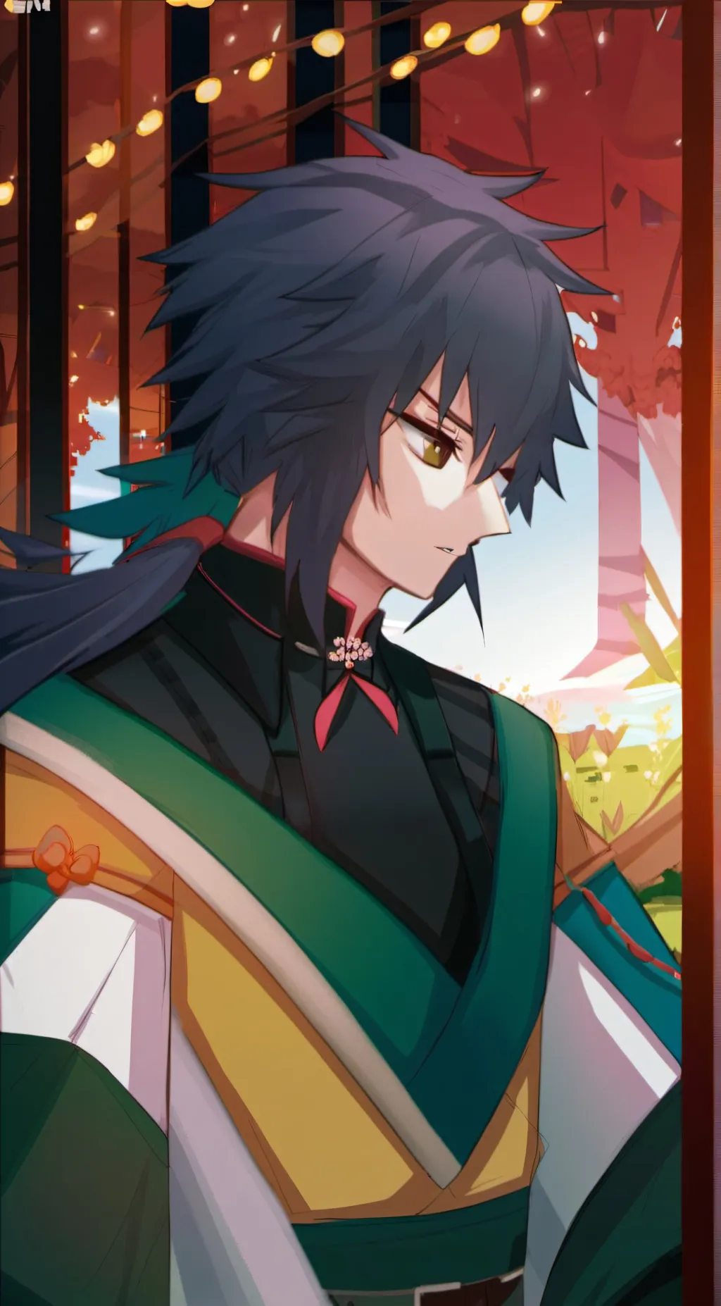 ai character: Giyuu background