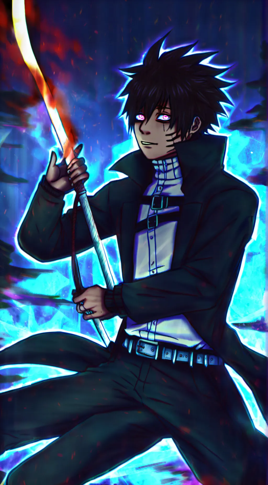 ai character: dabi background